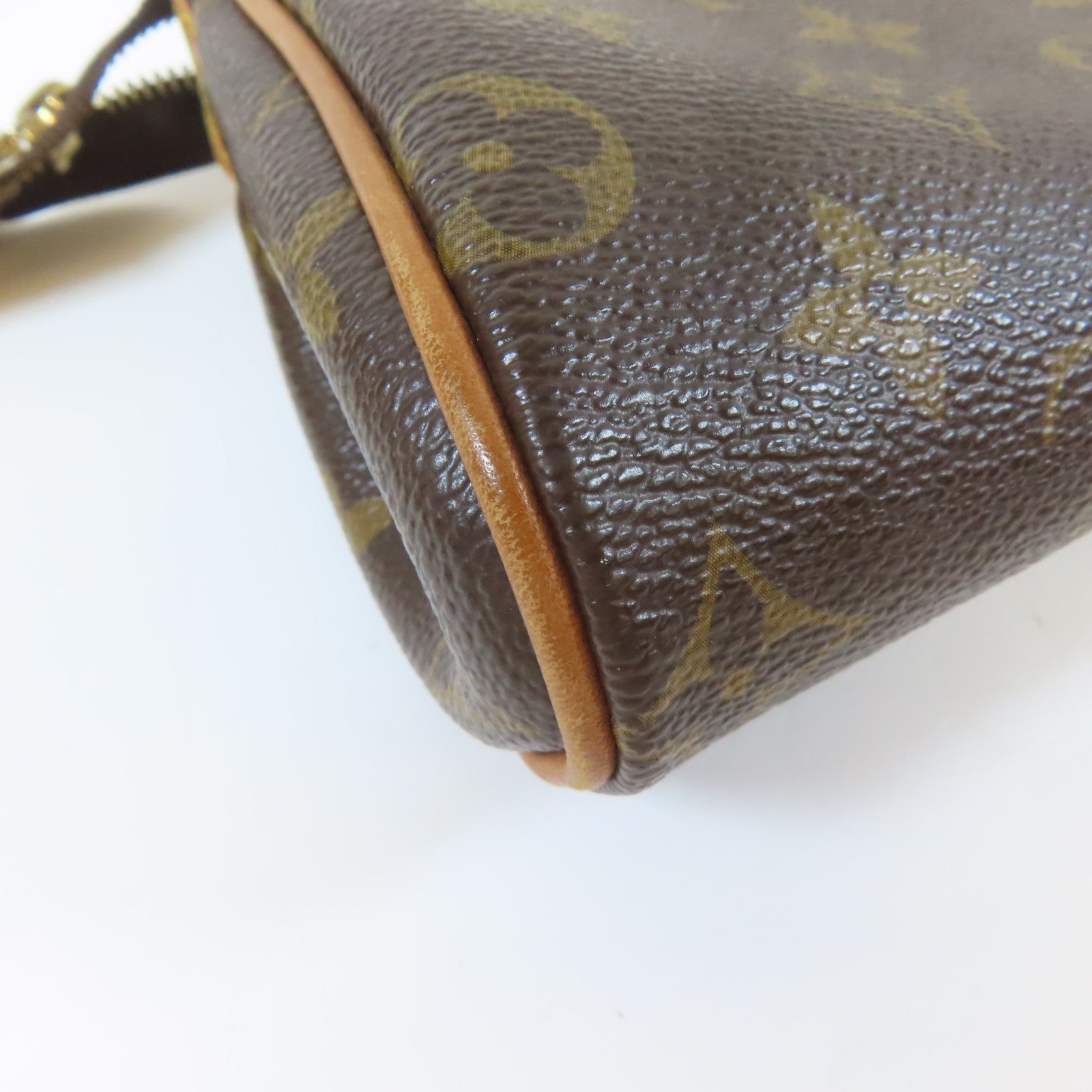 LOUIS VUITTON Monogram Eva金扣手挽肩背兩用袋啡色