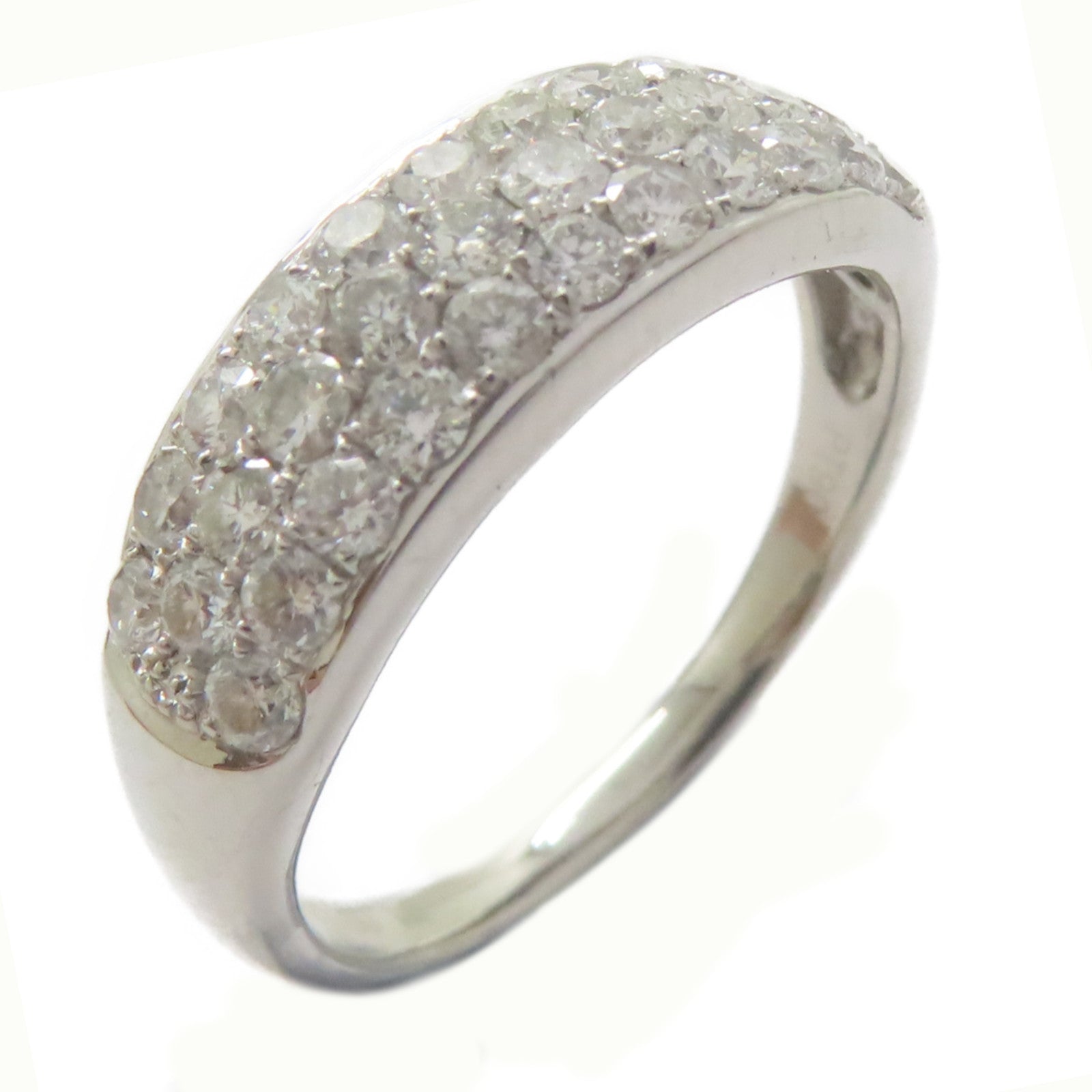 JEWELRY PT900鉑金Diamond Ring 1.00ct鑽石戒指US#7.25