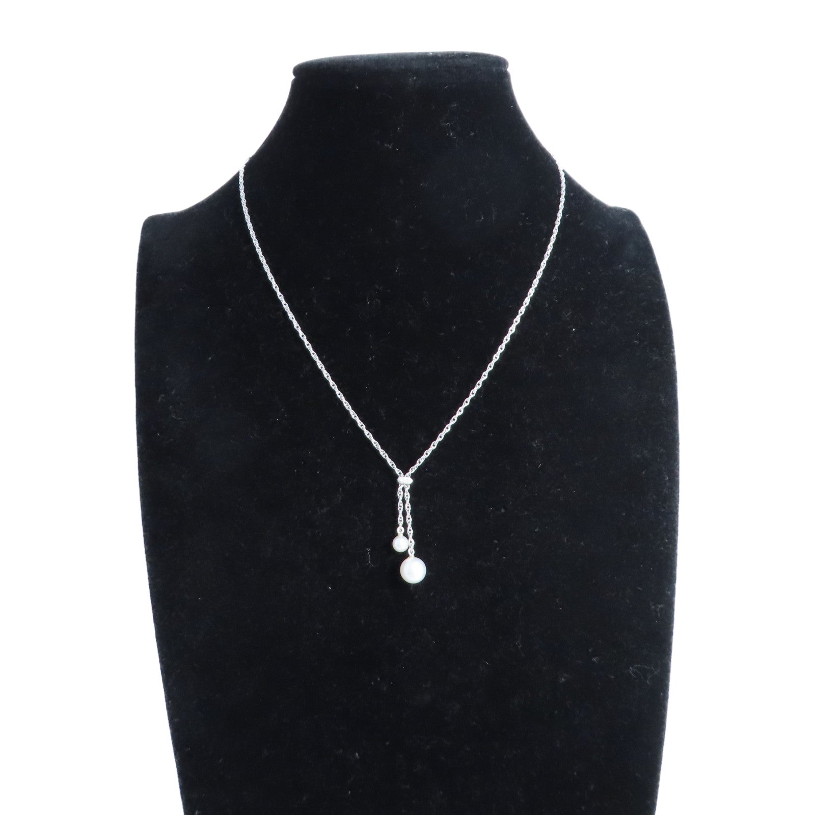 MIKIMOTO 18K白金/珍珠Pearl Necklace項鏈