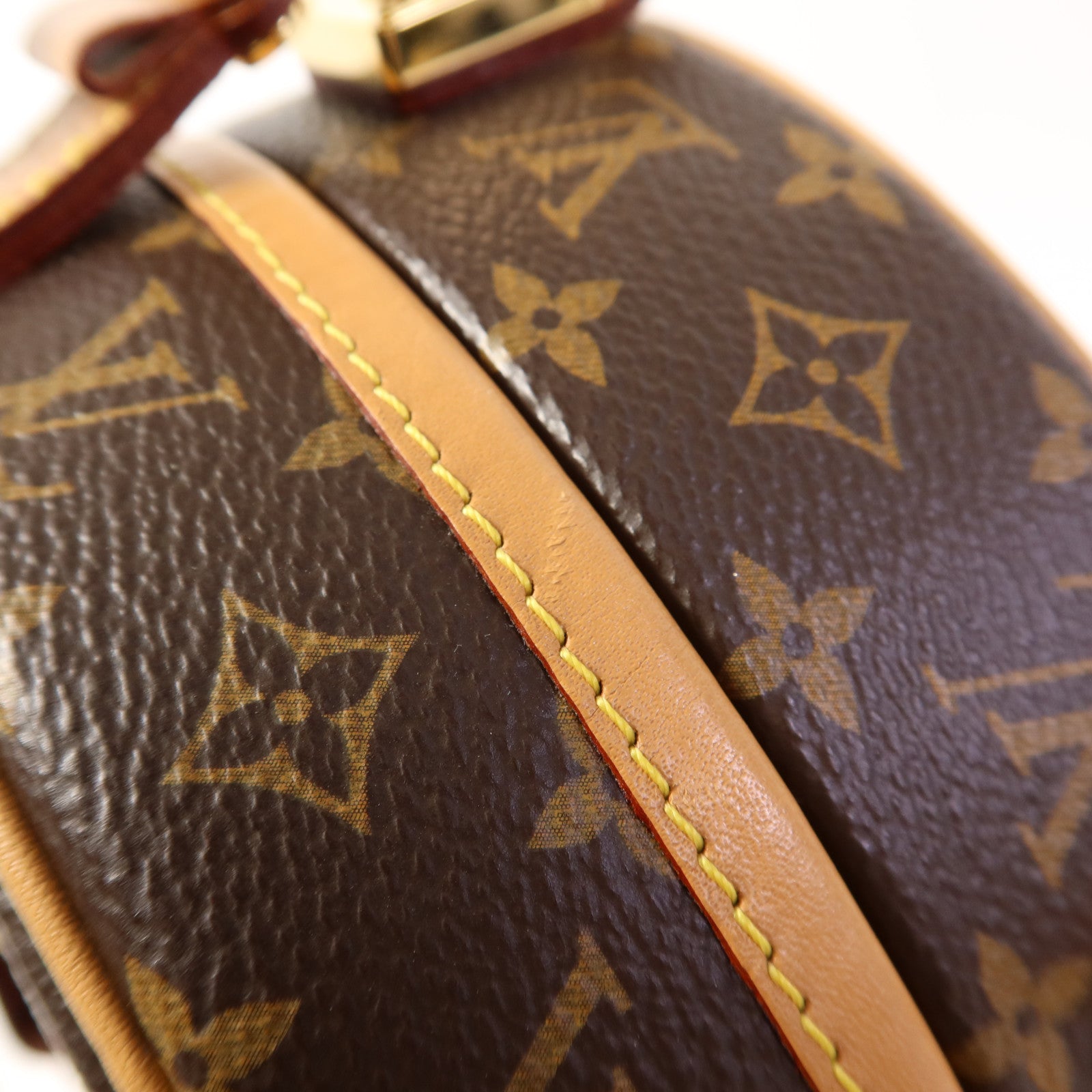 LOUIS VUITTON Monogram Petite Boite Chapeau金扣手挽肩背兩用袋