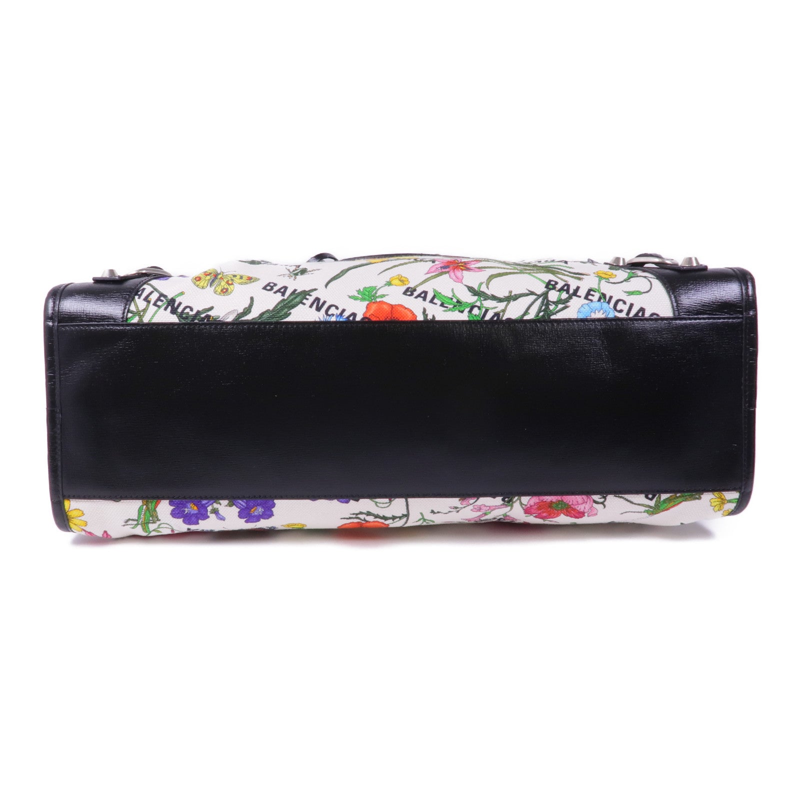 BALENCIAGA 帆布Gucci x Balenciaga Neo Classic Bag銀扣手挽肩背兩用袋