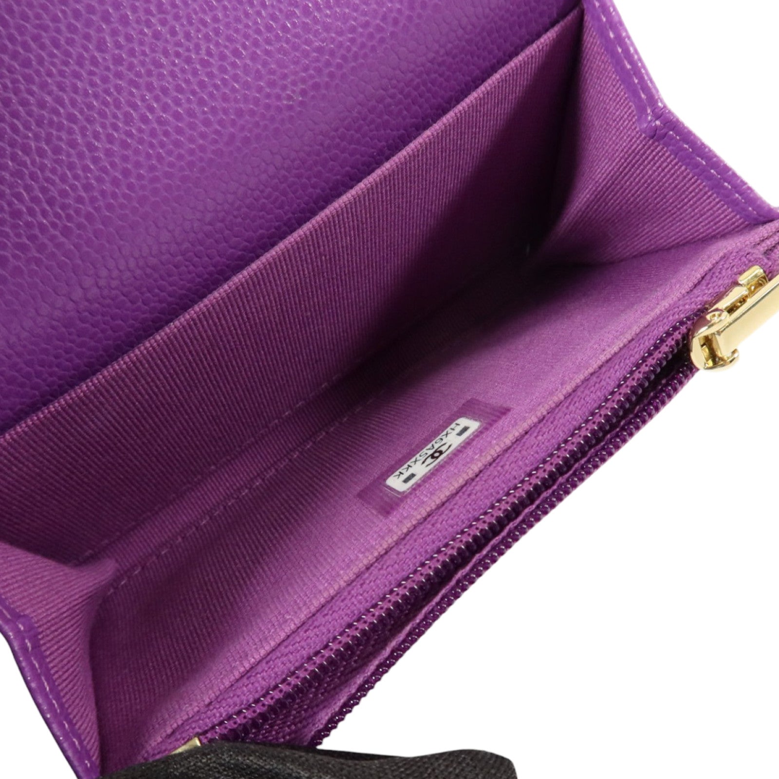 CHANEL 牛皮皮革Classic Flap Card Case金扣卡片套