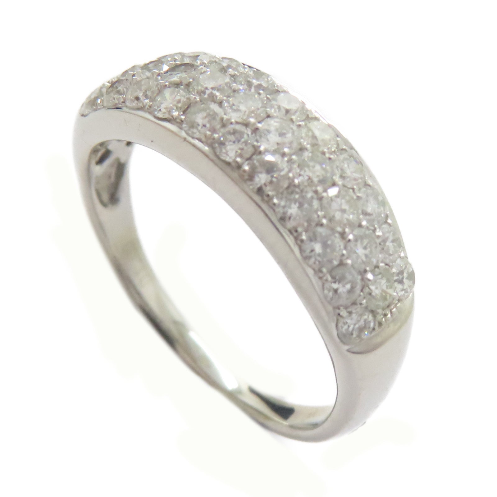 JEWELRY PT900鉑金Diamond Ring 1.00ct鑽石戒指US#7.25