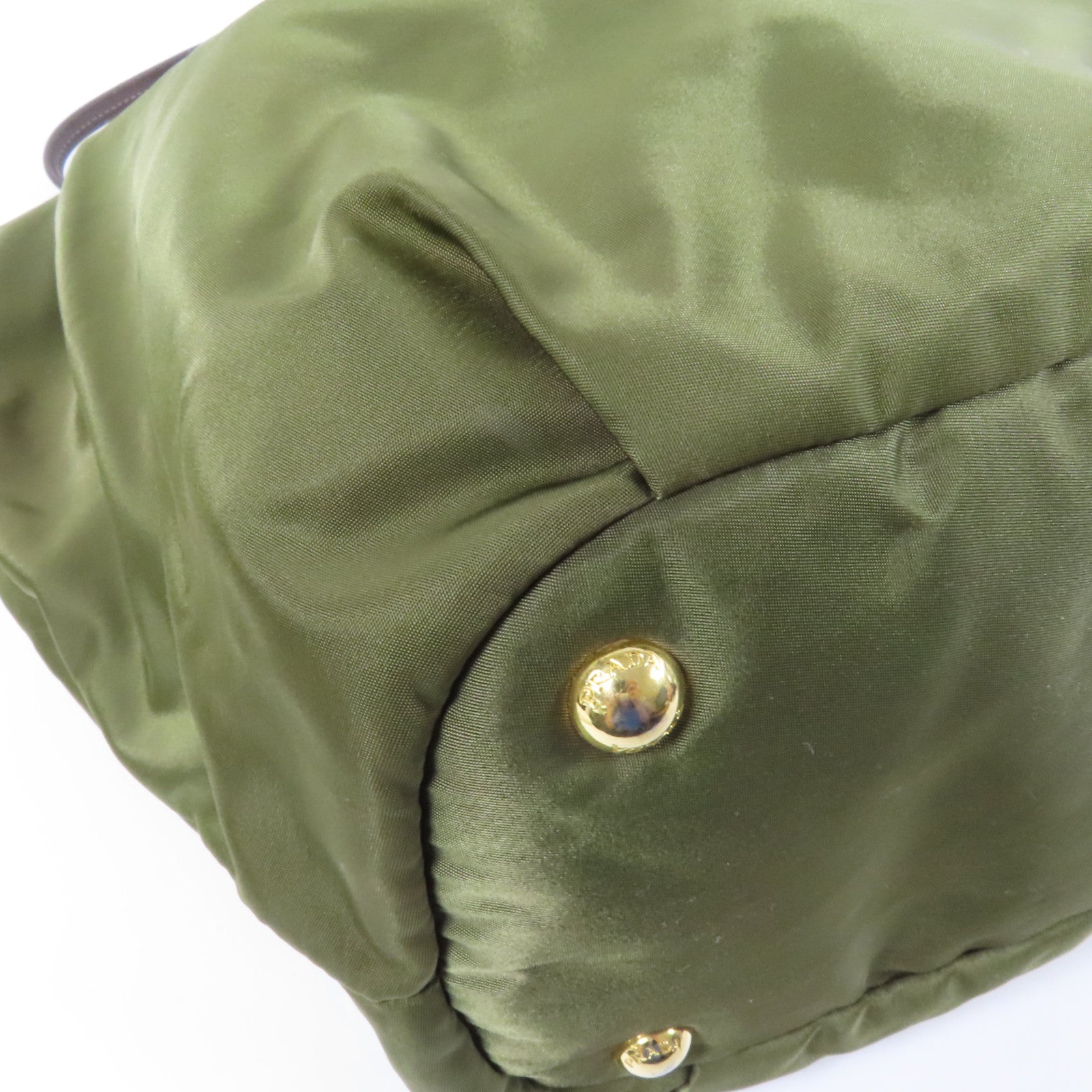 PRADA 尼龍Shoulder Bag金扣肩背袋