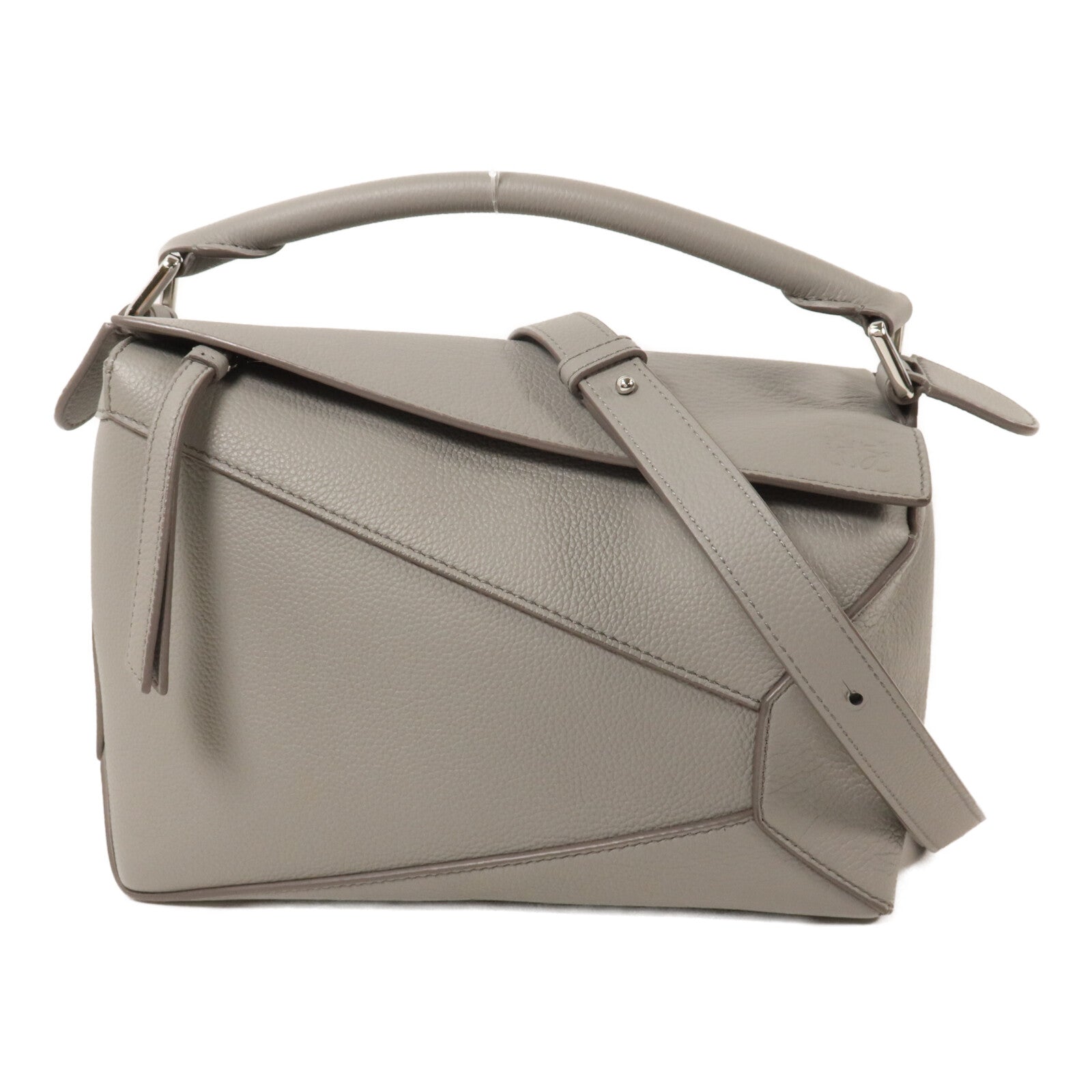 LOEWE 牛皮皮革Puzzle Small手挽肩背兩用袋