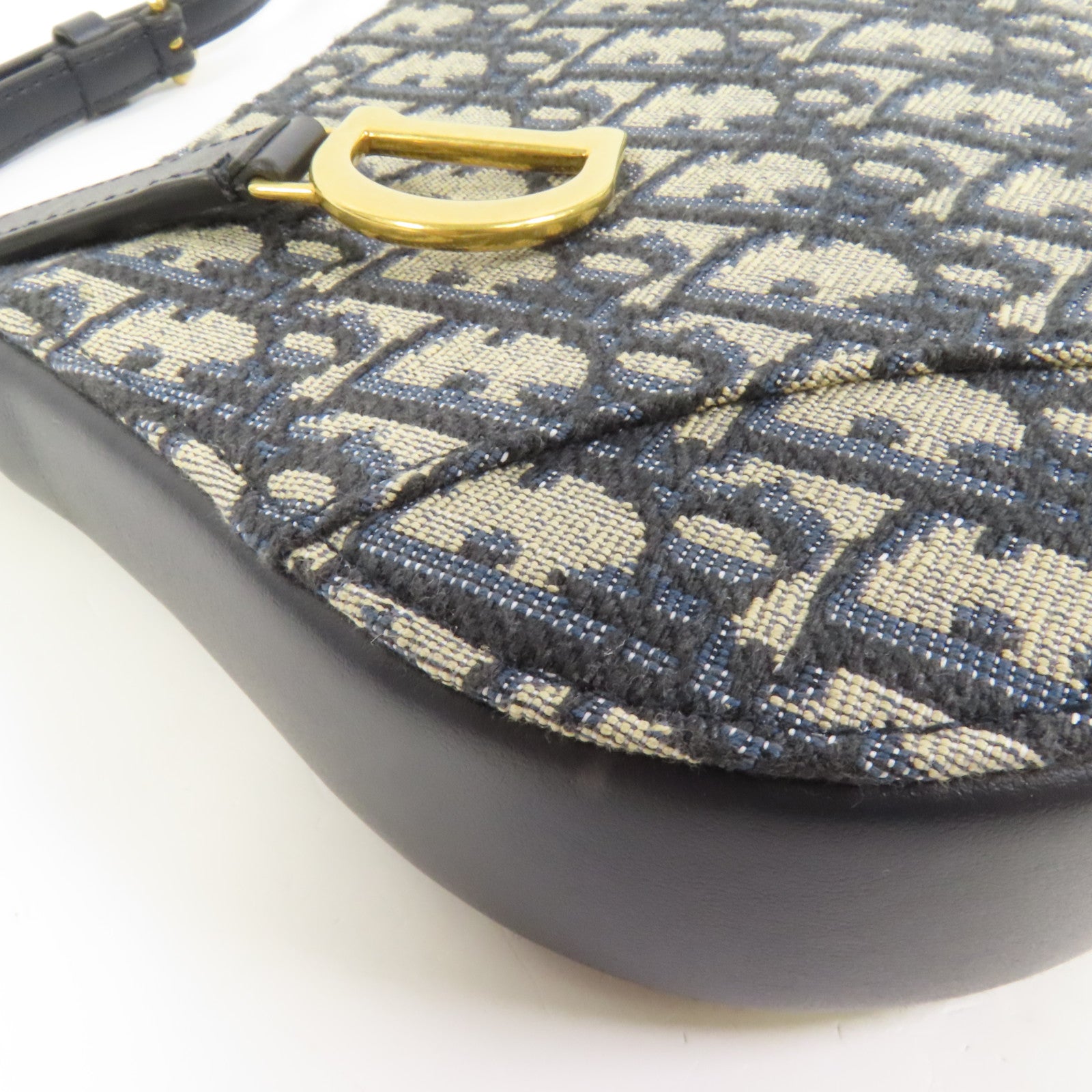 Dior 【激減優惠】帆布Saddle Rodeo金扣肩背袋
