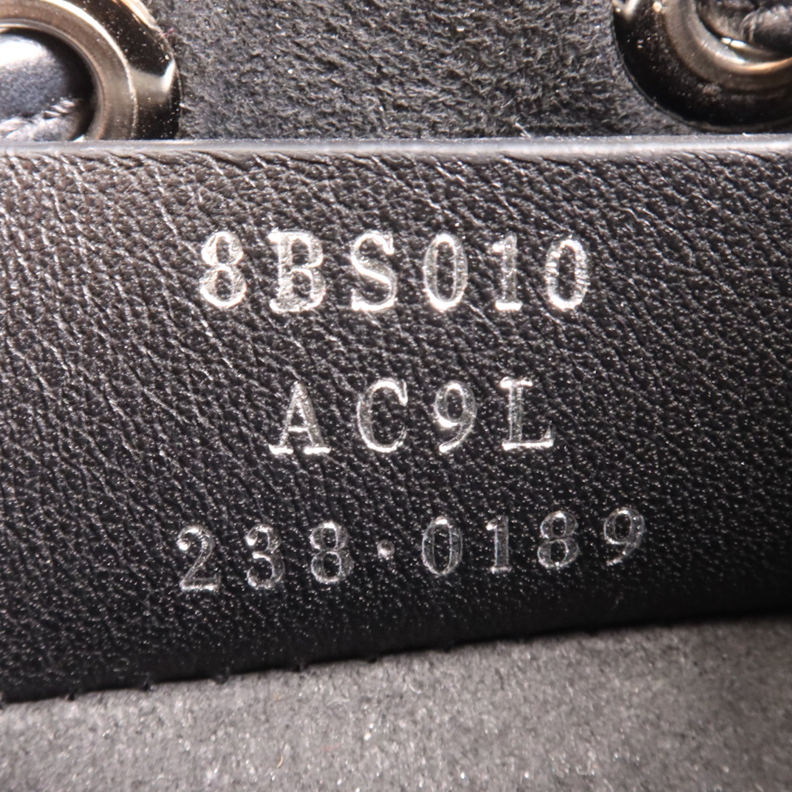 FENDI 牛皮皮革Mon Tresor Mini銀扣手挽肩背兩用袋