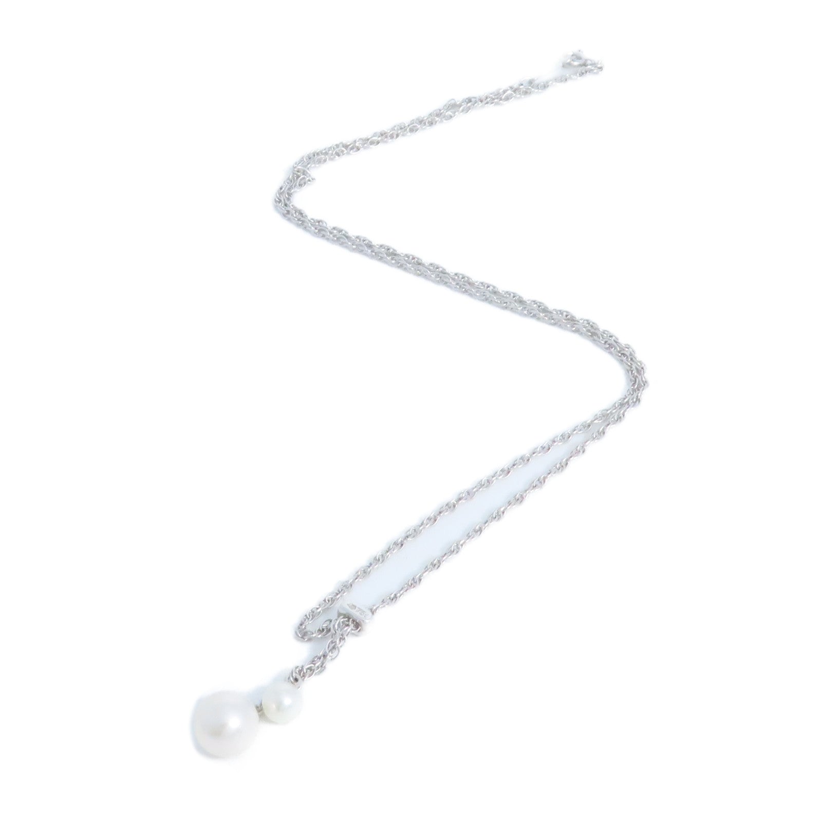 MIKIMOTO 18K白金/珍珠Pearl Necklace項鏈
