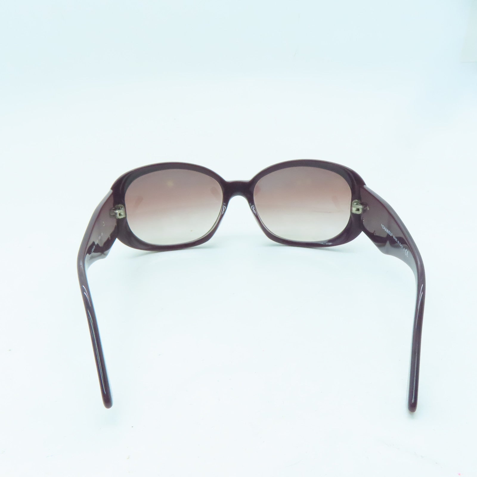 CHANEL 【激減優惠】塑料Sunglasses銀扣太陽眼鏡紫色