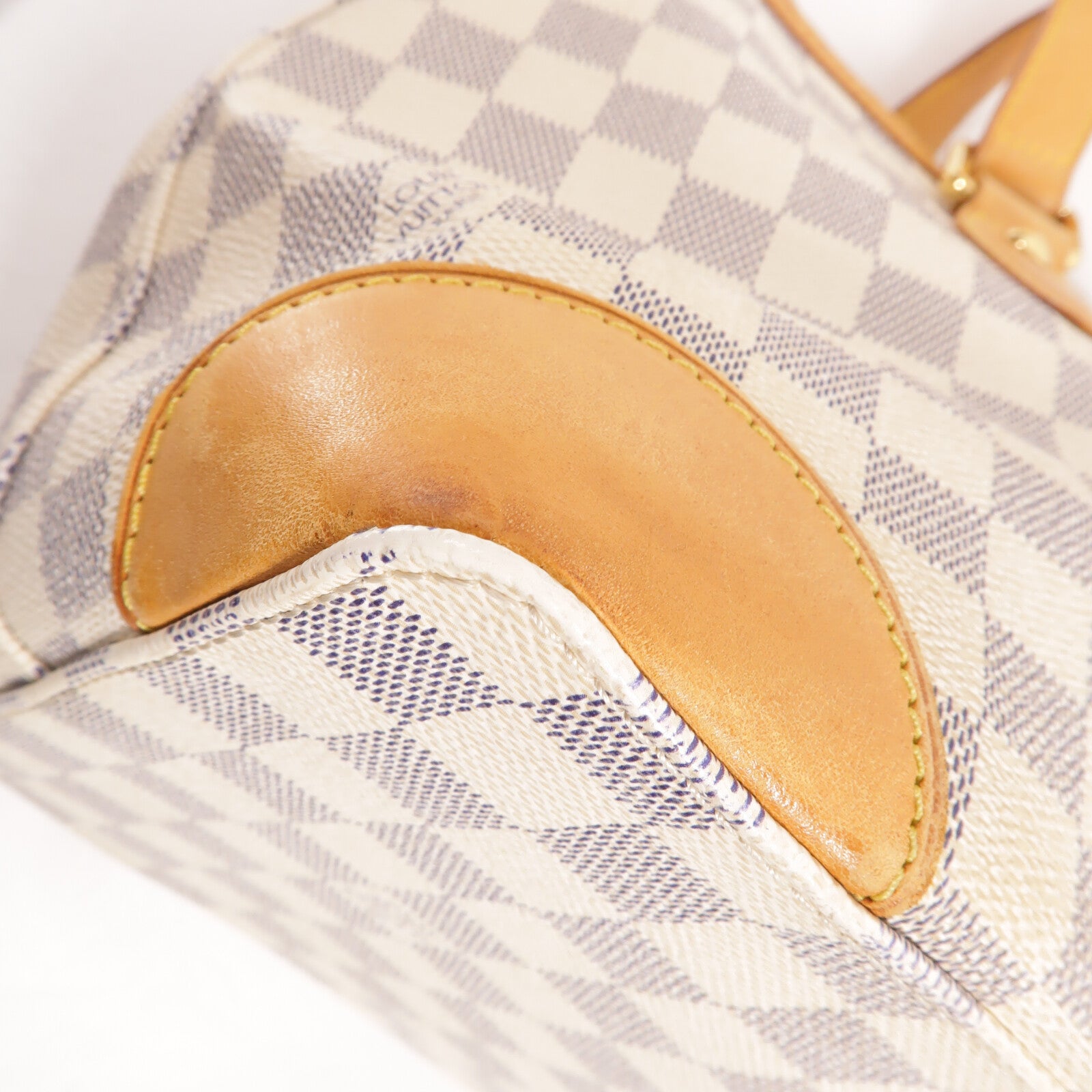 LOUIS VUITTON Damier Azur Hampstead PM肩背袋