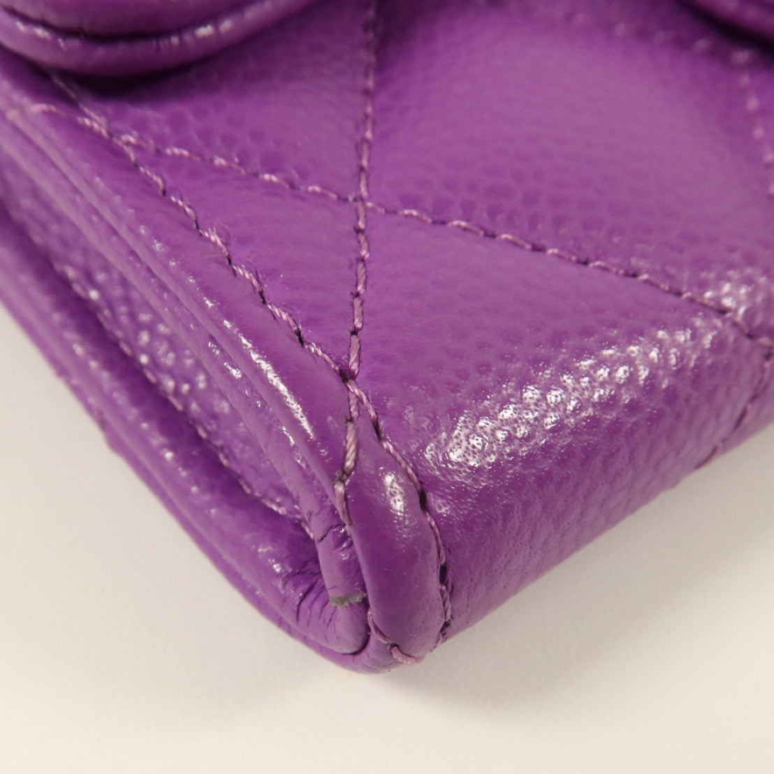 CHANEL 牛皮皮革Classic Flap Card Case金扣卡片套