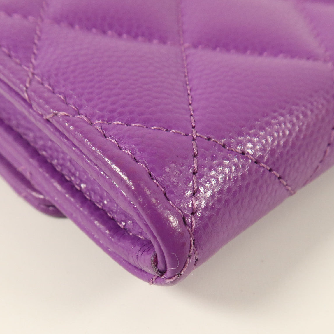 CHANEL 牛皮皮革Classic Flap Card Case金扣卡片套