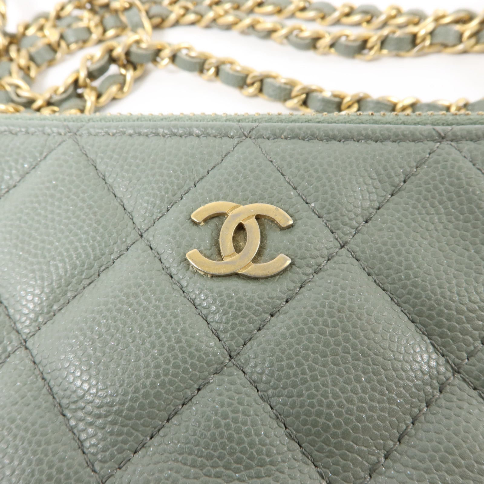 CHANEL 牛皮皮革Classic Clutch with Chain鏈帶肩背袋