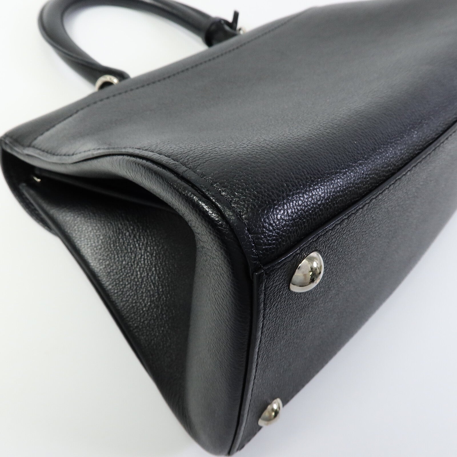 Delvaux 牛皮皮革Brillant East West手挽肩背兩用袋