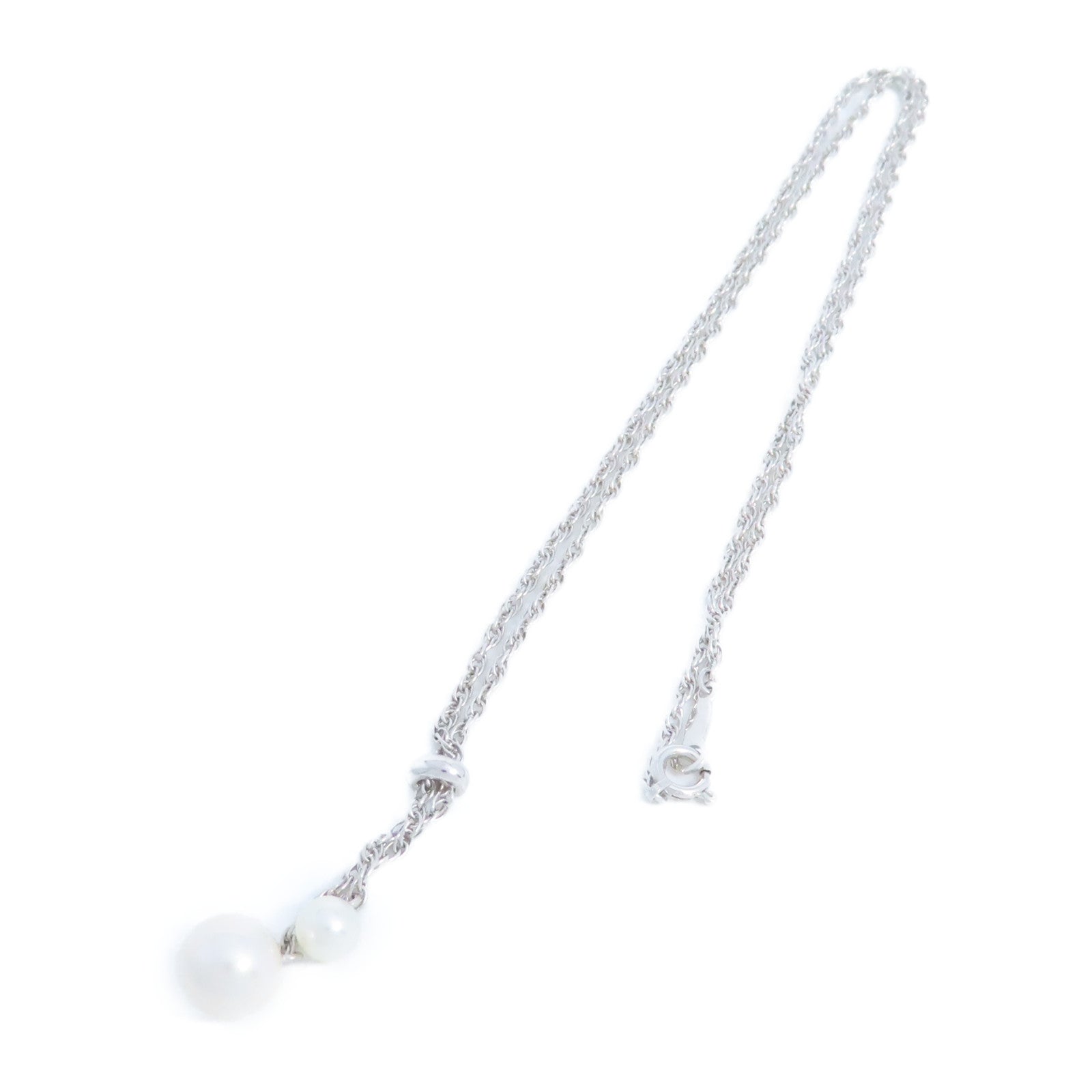 MIKIMOTO 18K白金/珍珠Pearl Necklace項鏈