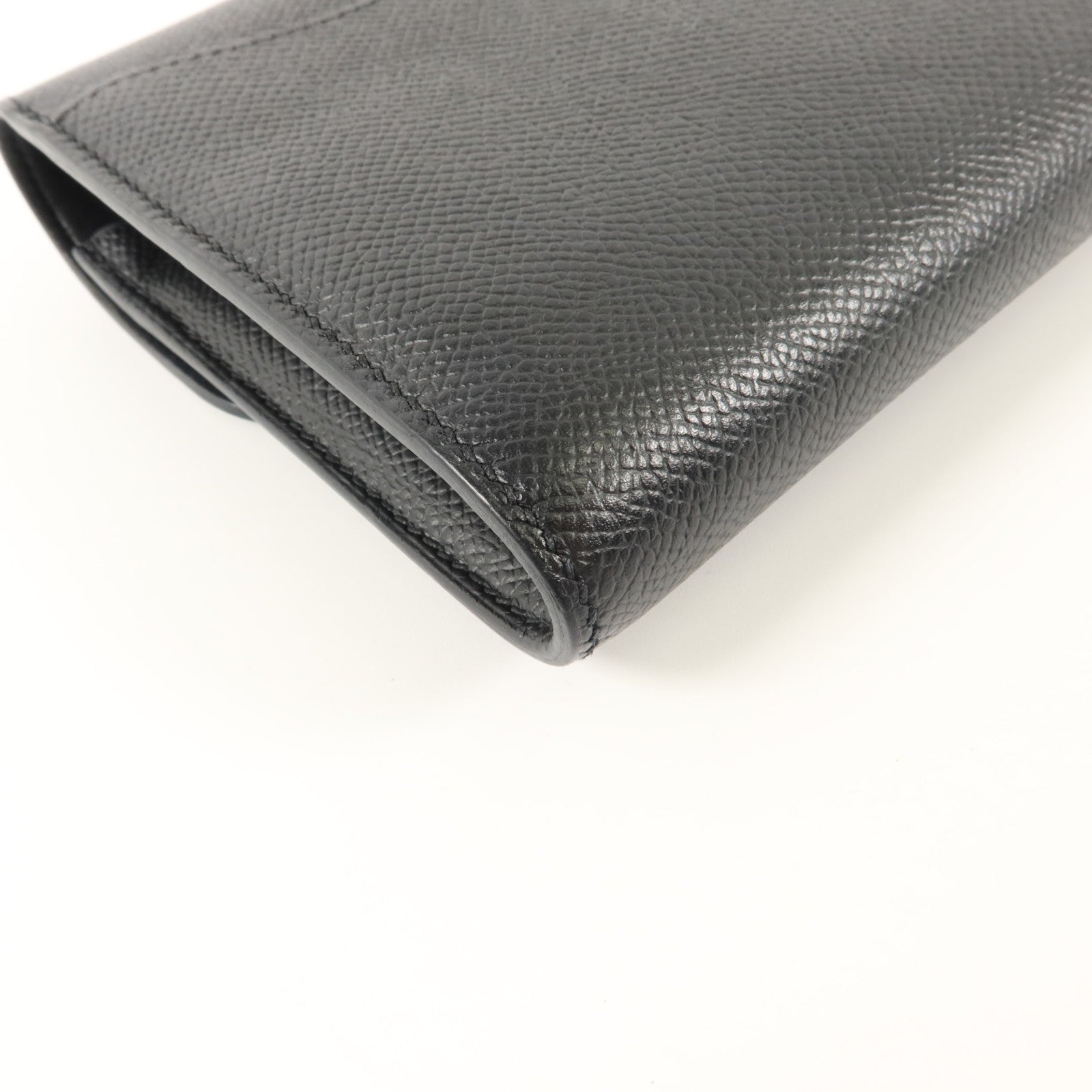 HERMES Epsom皮革Constance Wallet長錢包Noir