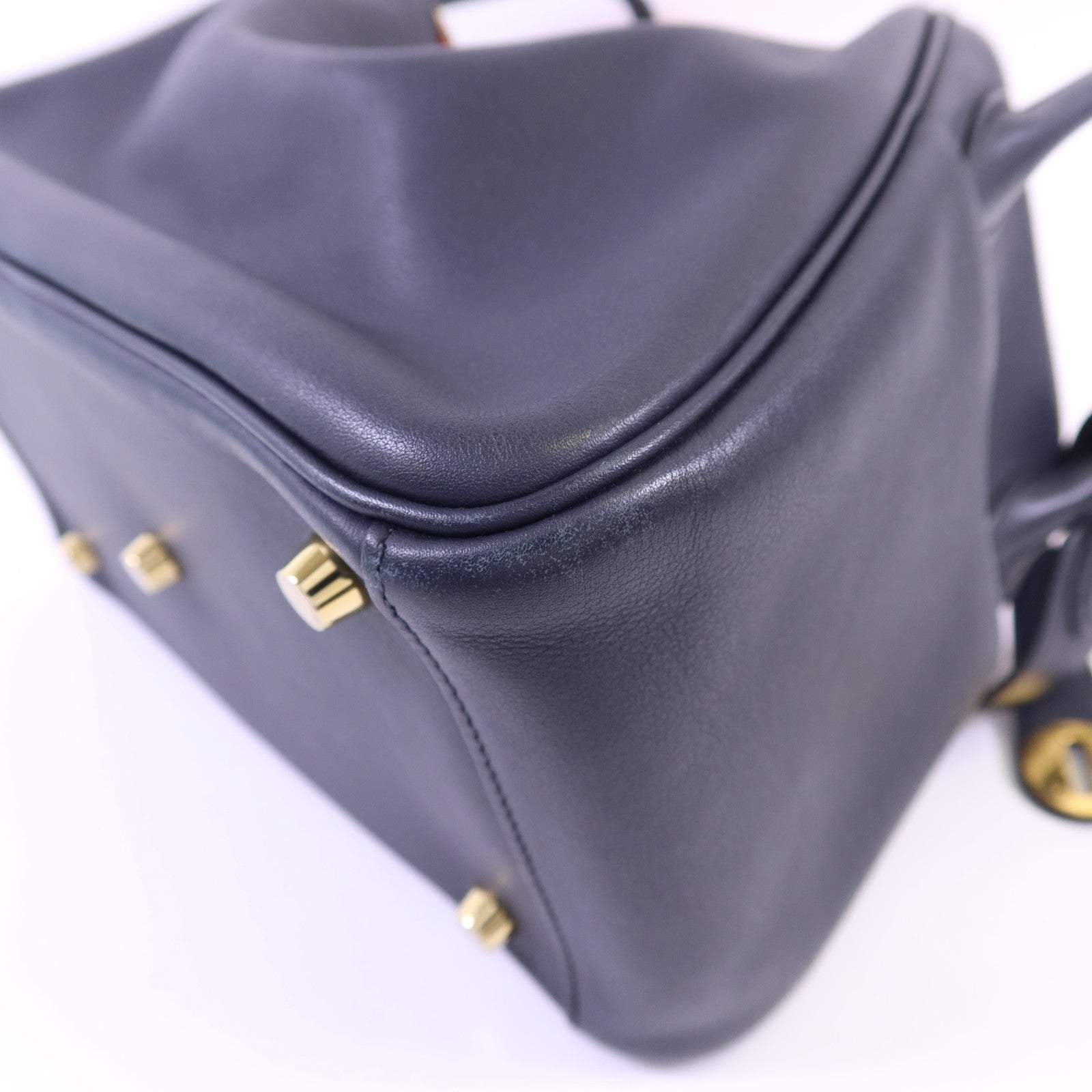 HERMES Swift皮革Lindy 26金扣手挽肩背兩用袋