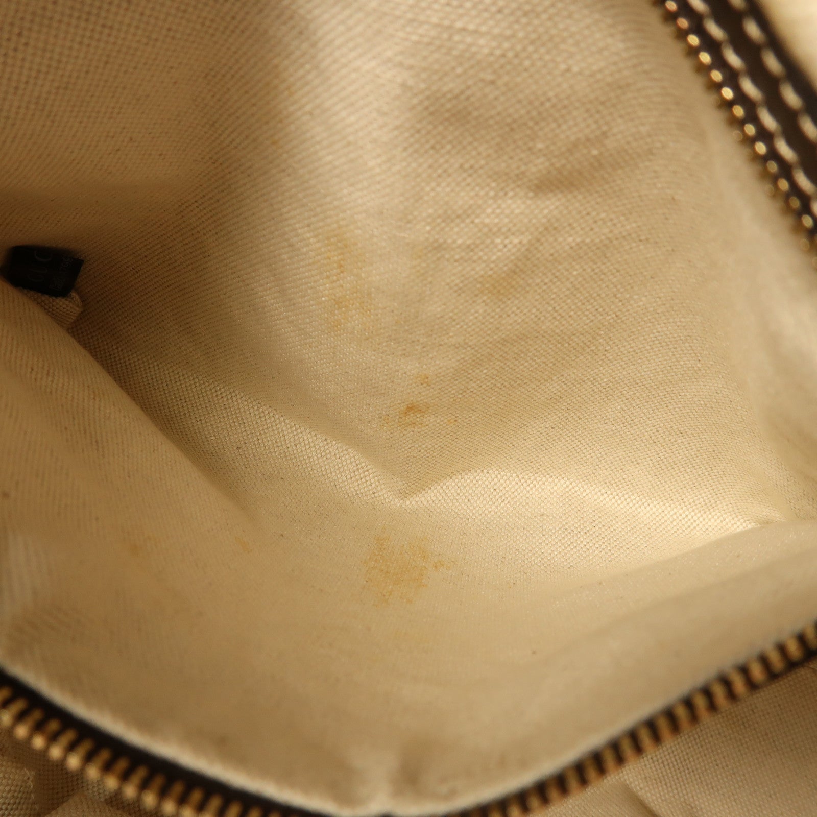 GUCCI 帆布Hand Bag金扣手挽袋