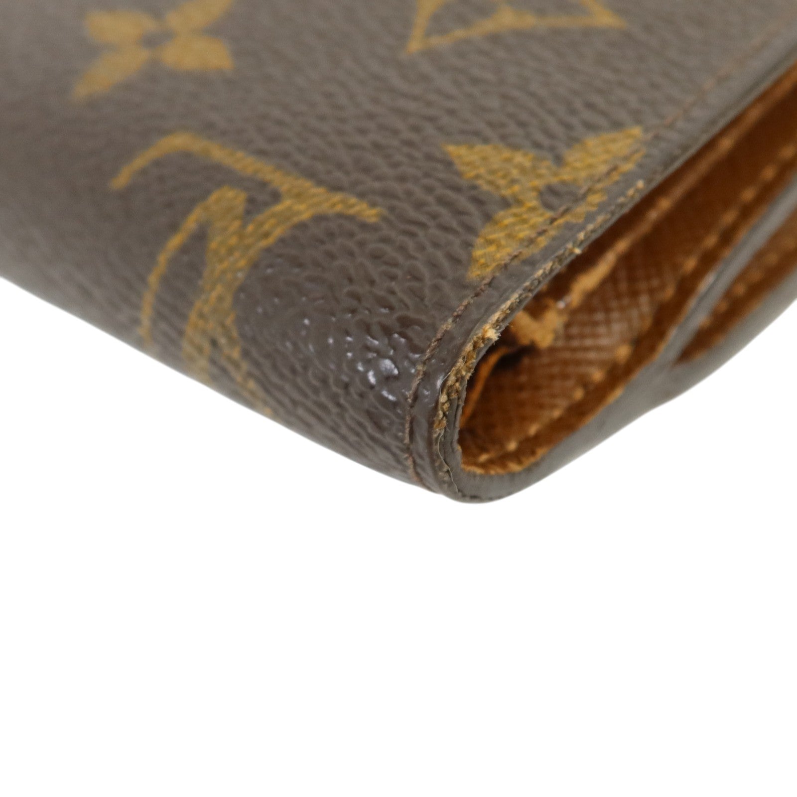 LOUIS VUITTON 【激減優惠】Monogram Joey Wallet金扣錢包