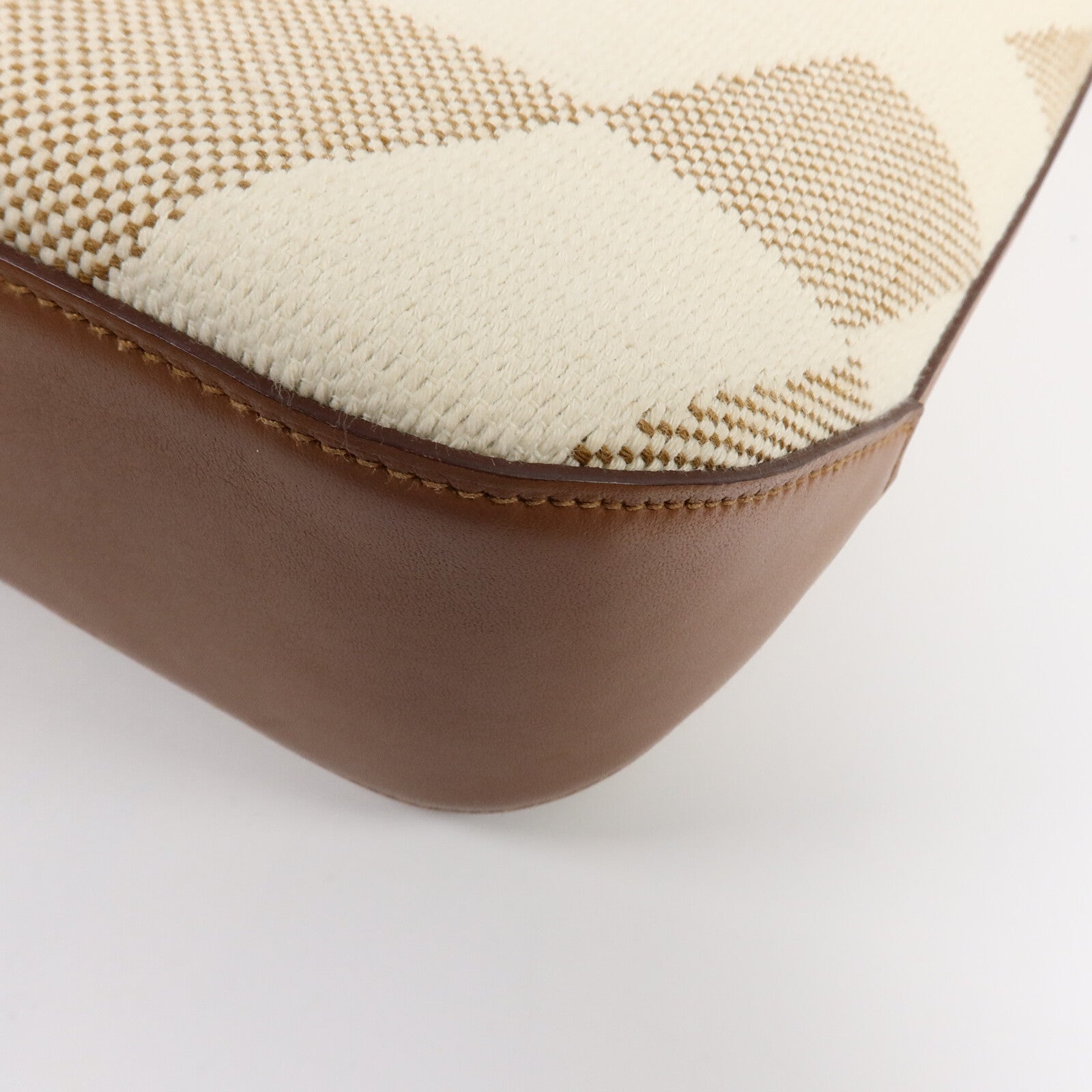 HERMES 帆布Cabas H En Biais 27手挽肩背兩用袋