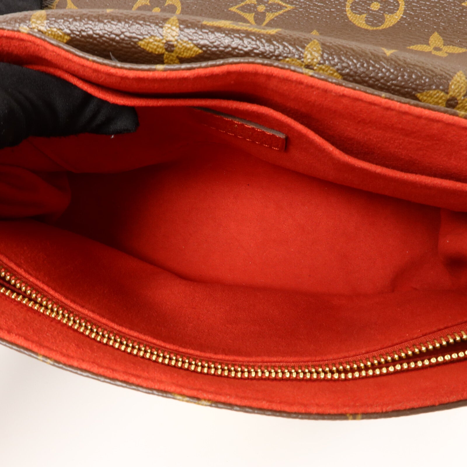LOUIS VUITTON Monogram Saint Placide金扣肩背袋