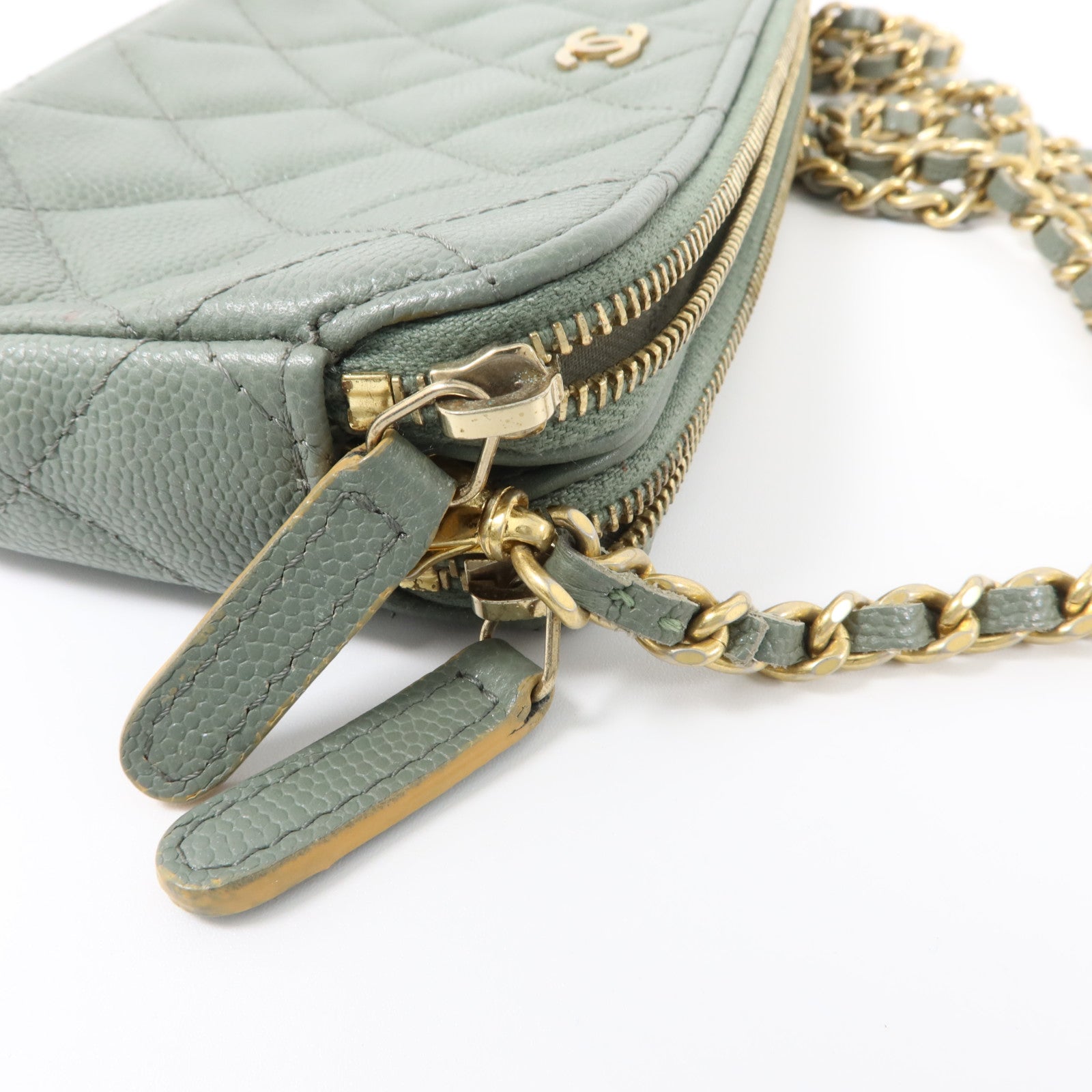 CHANEL 牛皮皮革Classic Clutch with Chain鏈帶肩背袋