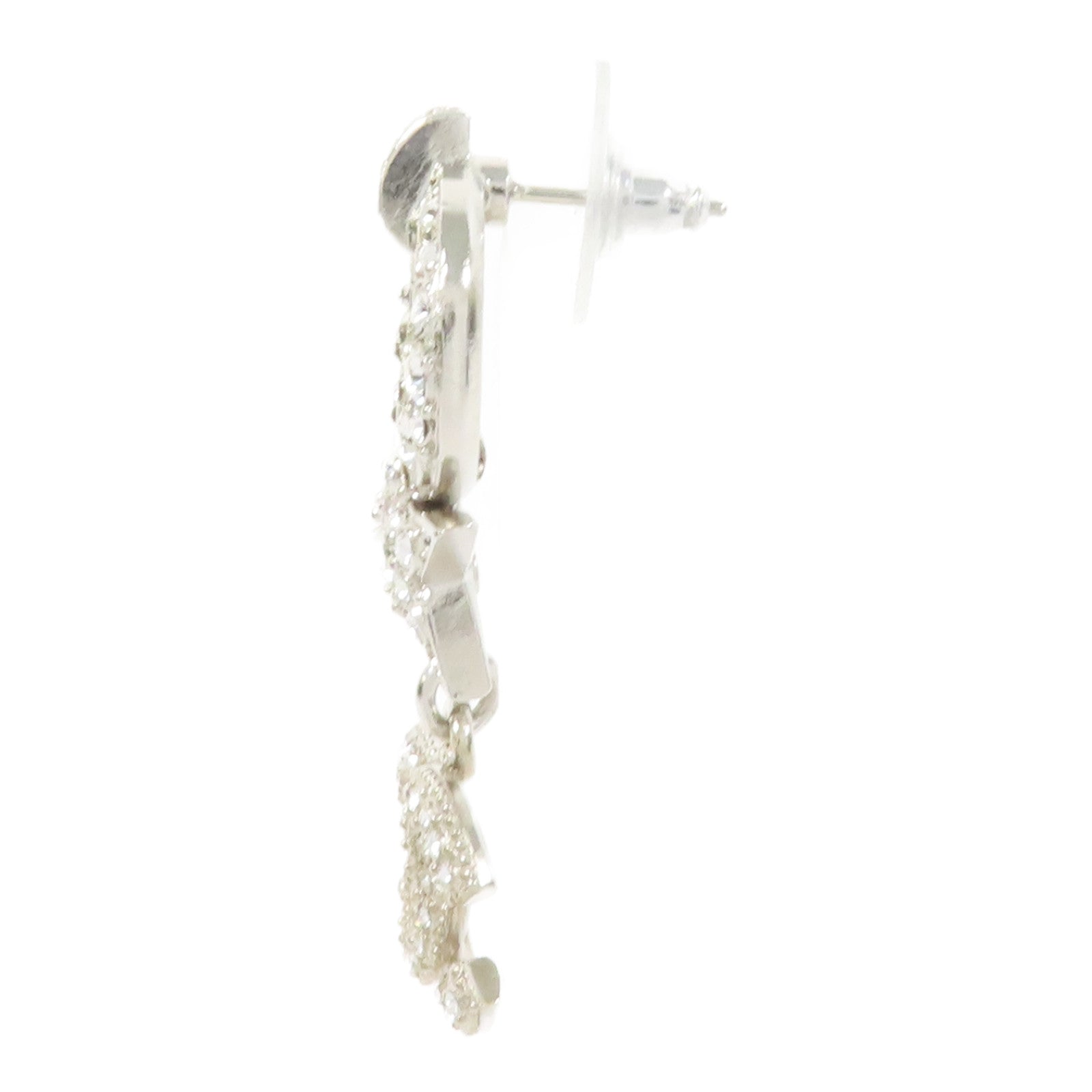 CHANEL 金屬Earrings耳環銀色