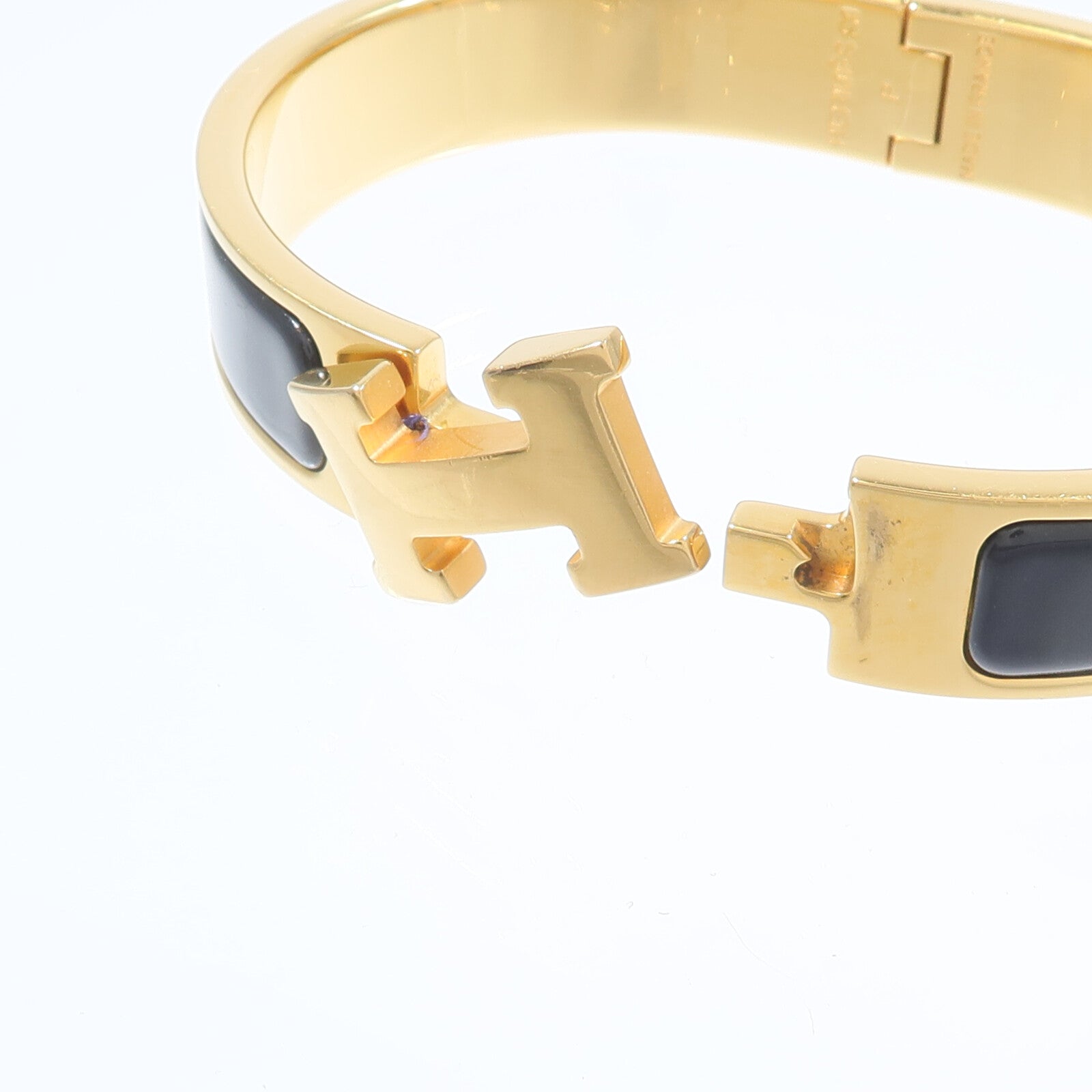HERMES 琺瑯/金屬Clic H Bracelet手鐲