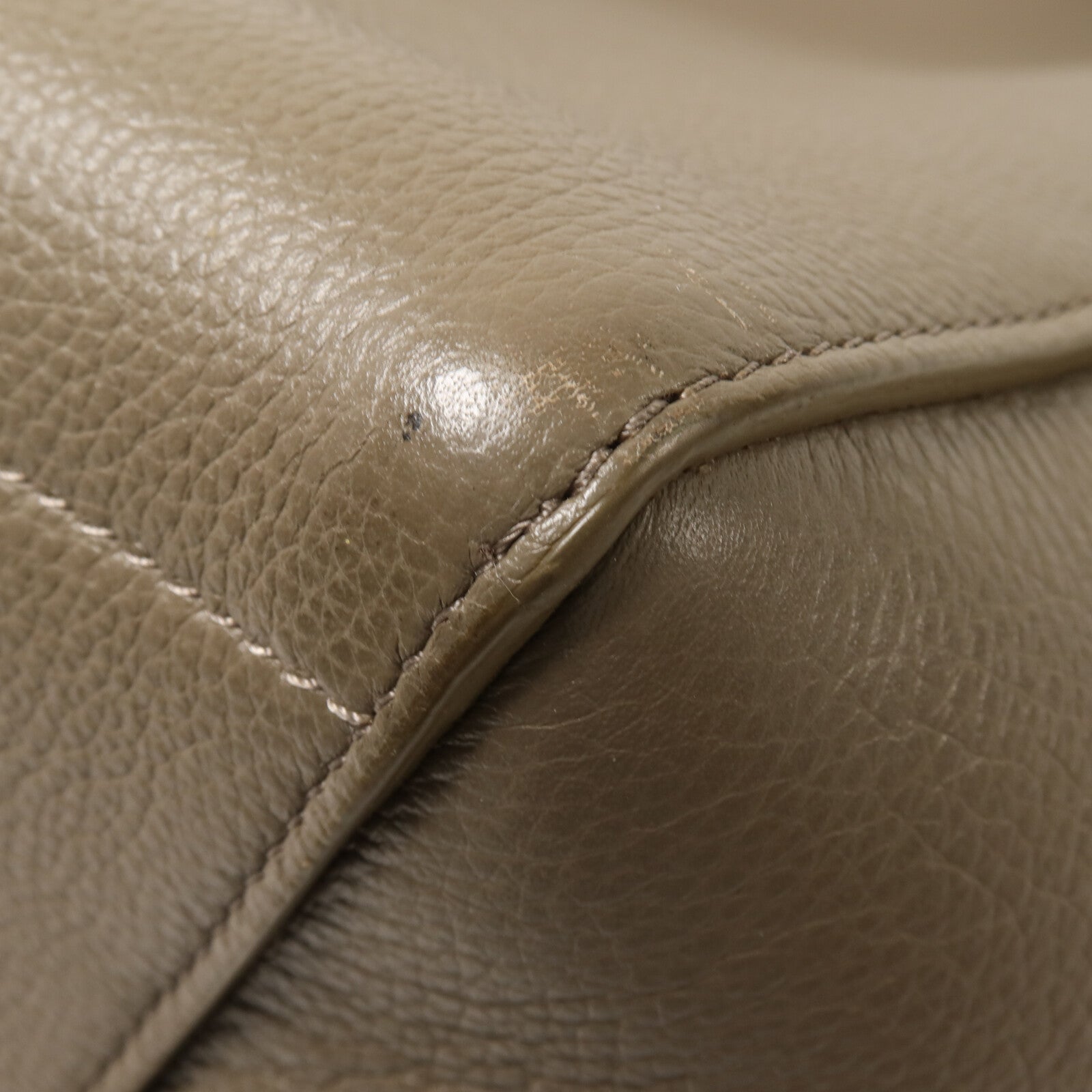 CELINE 牛皮皮革Sangle Bucket Large肩背袋