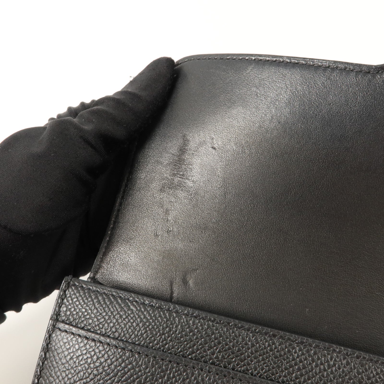 HERMES Epsom皮革Constance Wallet長錢包Noir