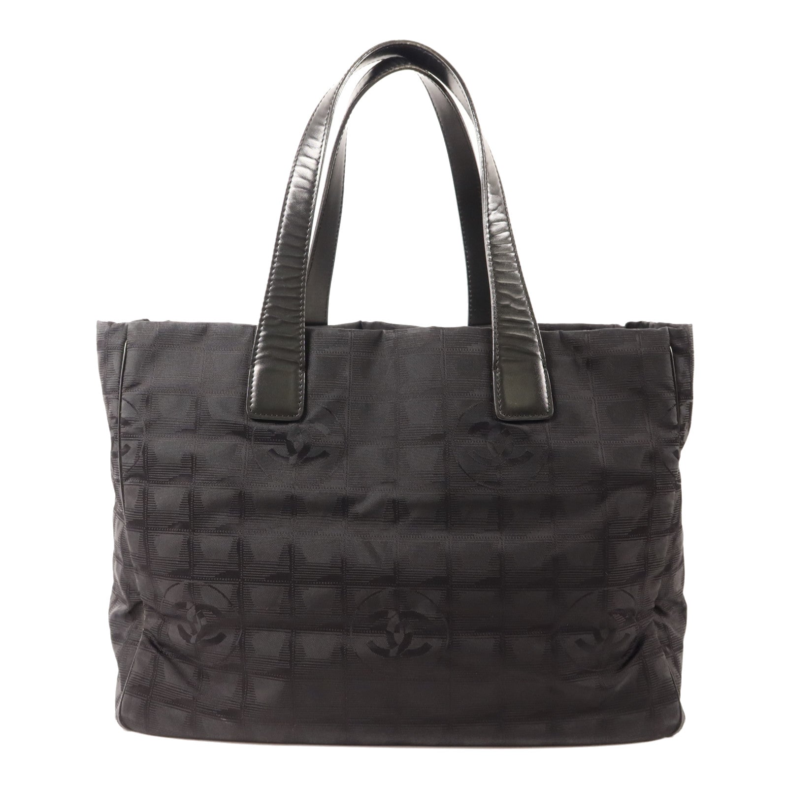 CHANEL 尼龍Travel Line Tote Bag金扣手挽袋