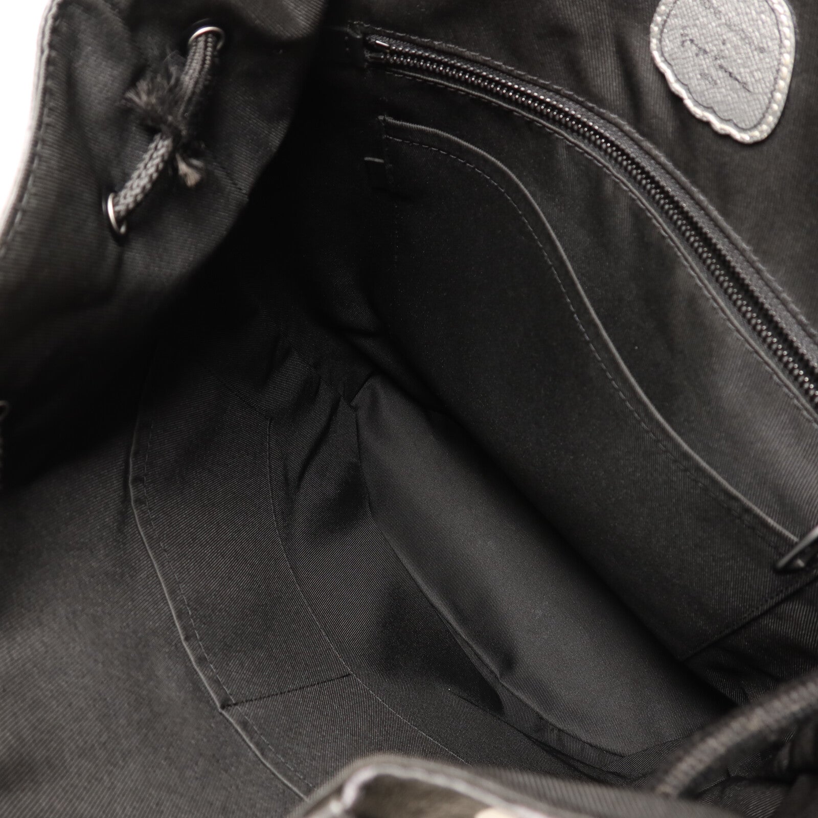LOUIS VUITTON Monogram Eclipse LV X YK Christopher MM背包