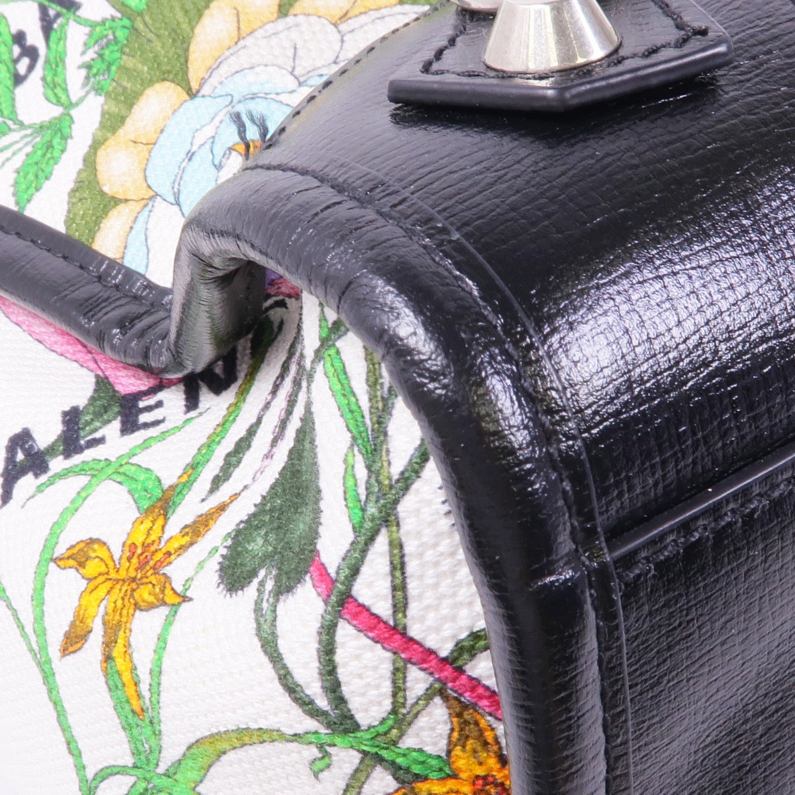 BALENCIAGA 帆布Gucci x Balenciaga Neo Classic Bag銀扣手挽肩背兩用袋