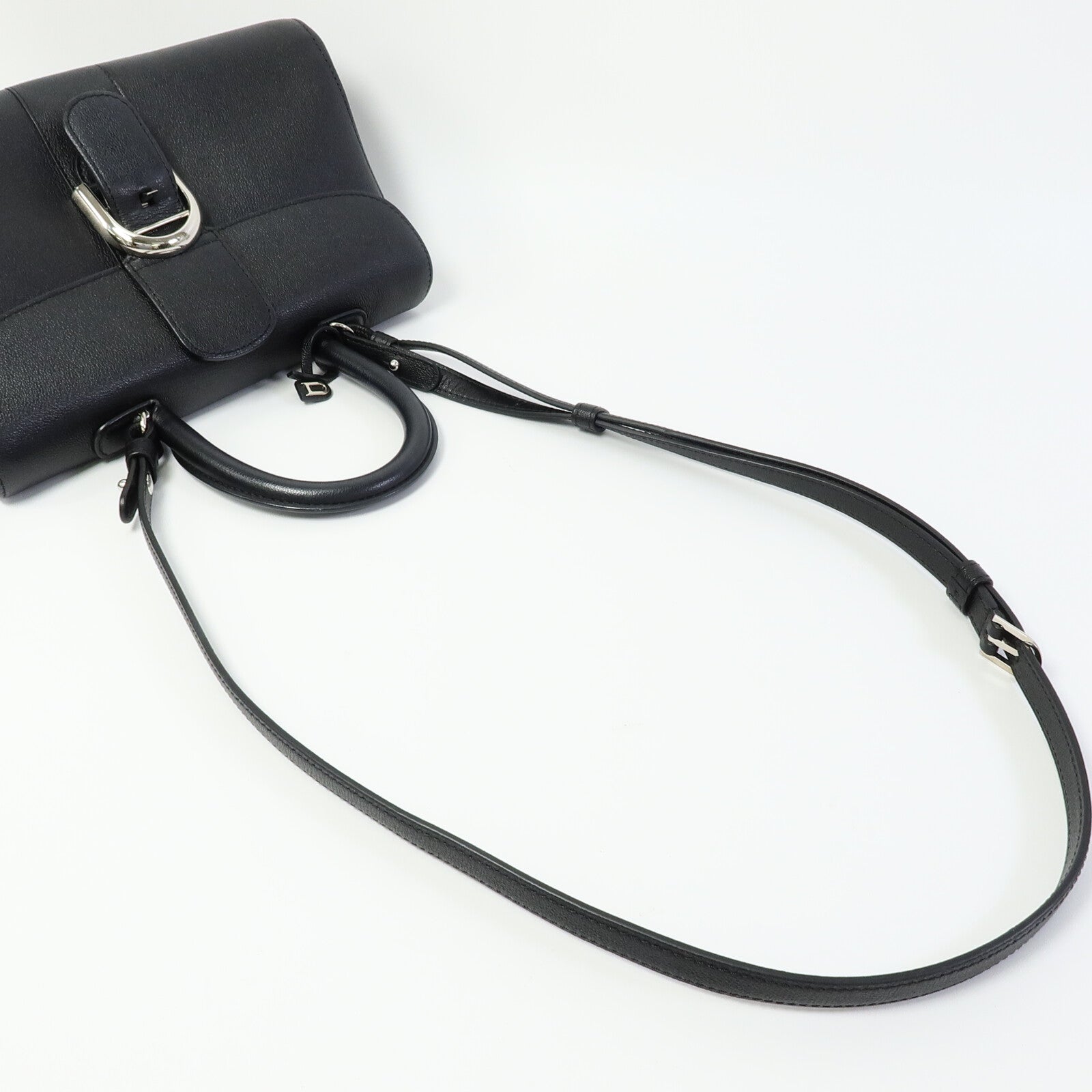 Delvaux 牛皮皮革Brillant East West手挽肩背兩用袋