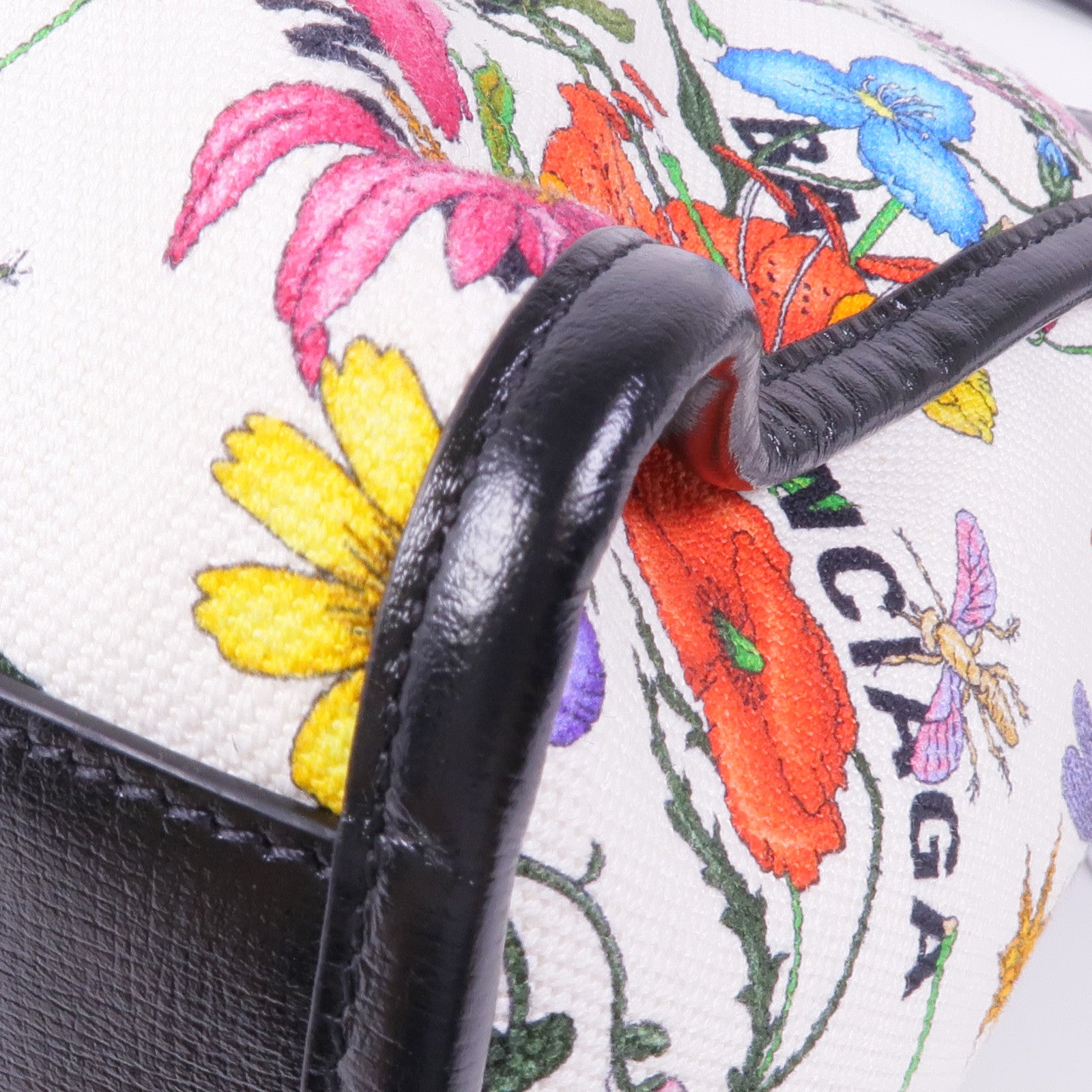 BALENCIAGA 帆布Gucci x Balenciaga Neo Classic Bag銀扣手挽肩背兩用袋