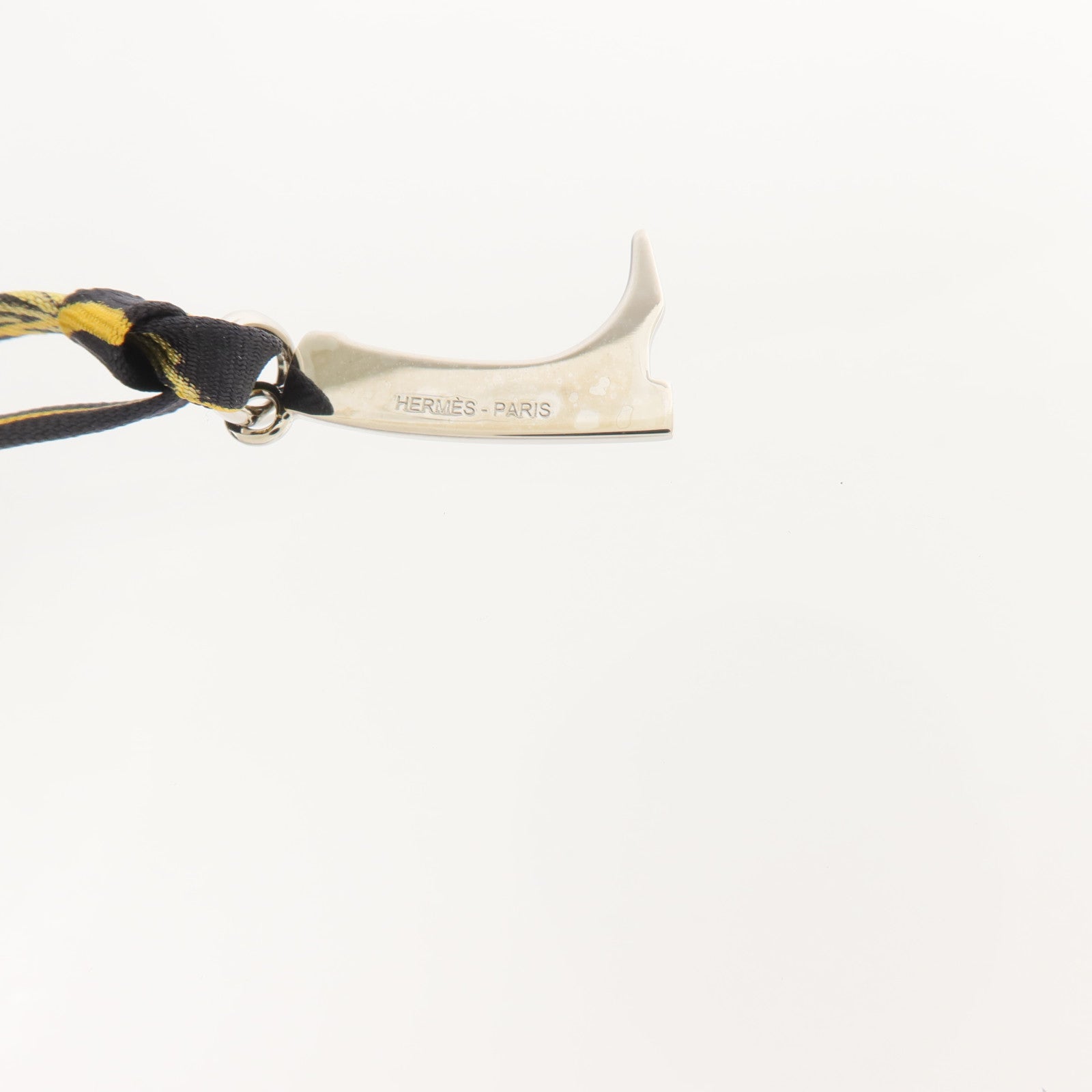 HERMES 【激減優惠】絲質Tourbillon Boot Motif Charm Twilly Ring項鍊