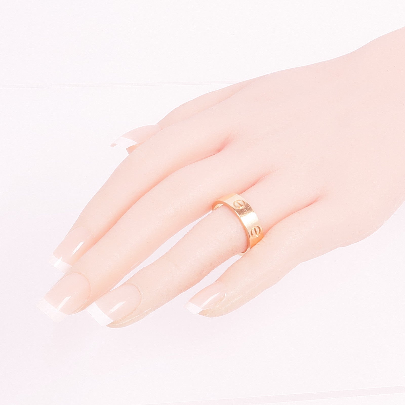 CARTIER 18K玫瑰金Love Ring戒指Cartier#59/US#8.75