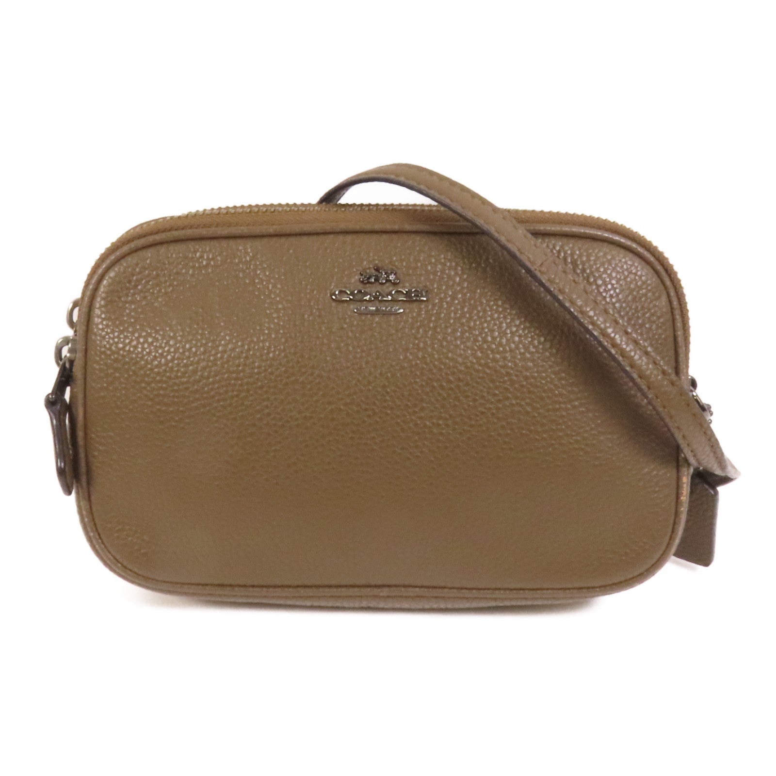 COACH 牛皮皮革Shoulder Bag肩背袋
