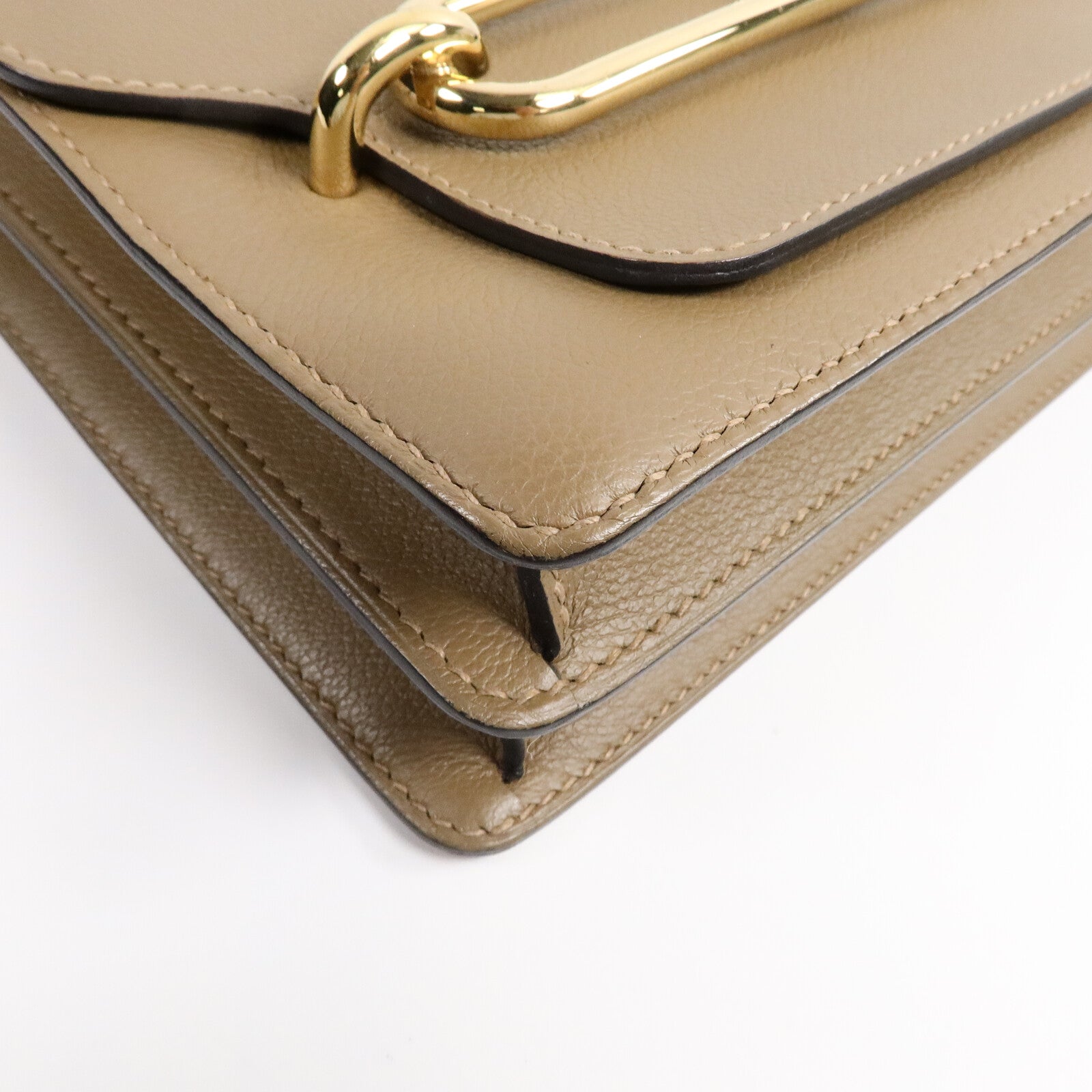 HERMES Evercolor皮革Roulis 23肩背袋Alezan