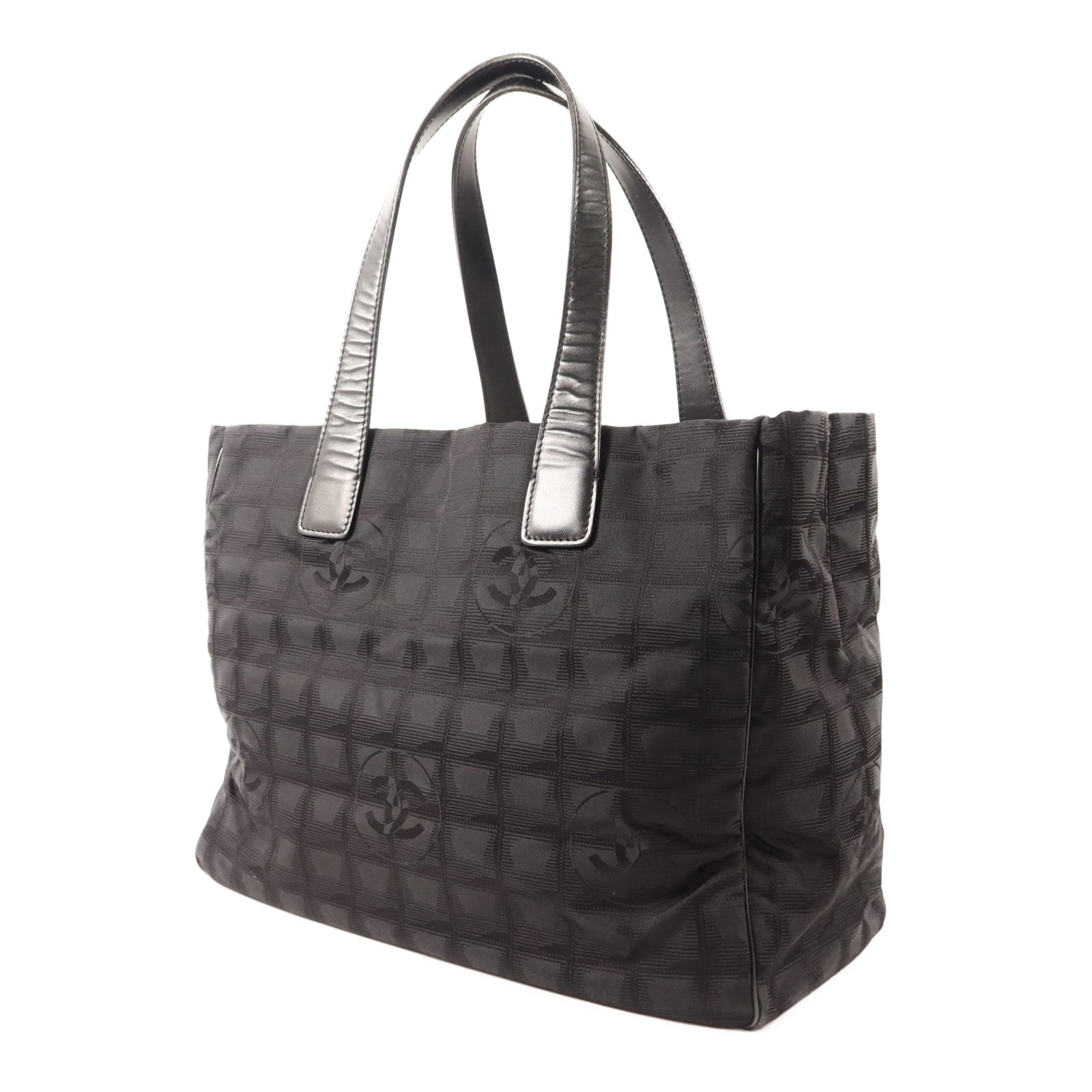 CHANEL 尼龍Travel Line Tote Bag金扣手挽袋