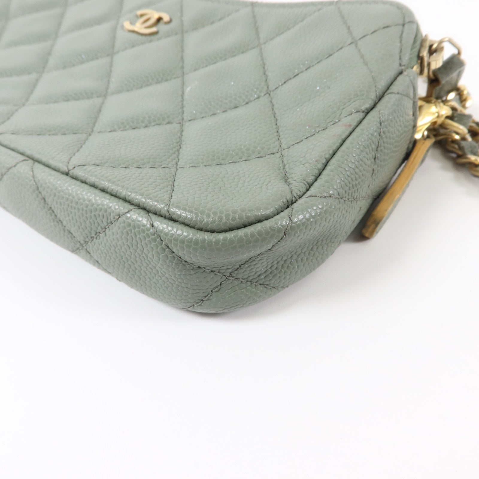 CHANEL 牛皮皮革Classic Clutch with Chain鏈帶肩背袋