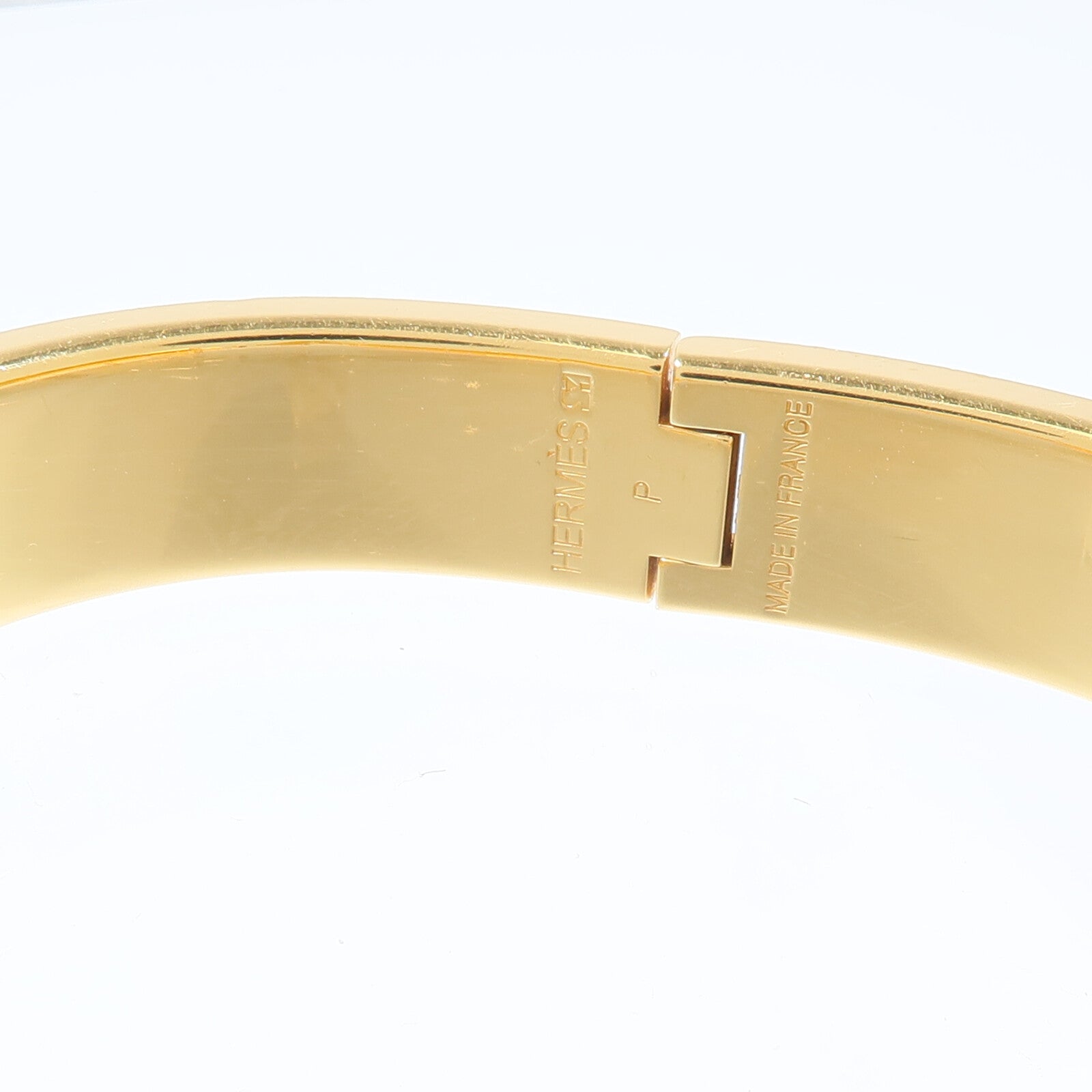 HERMES 琺瑯/金屬Clic H Bracelet手鐲