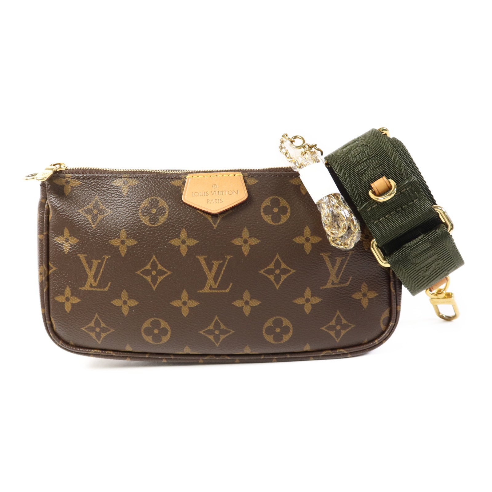 LOUIS VUITTON Monogram Multi Pochette Accessoires金扣肩背袋