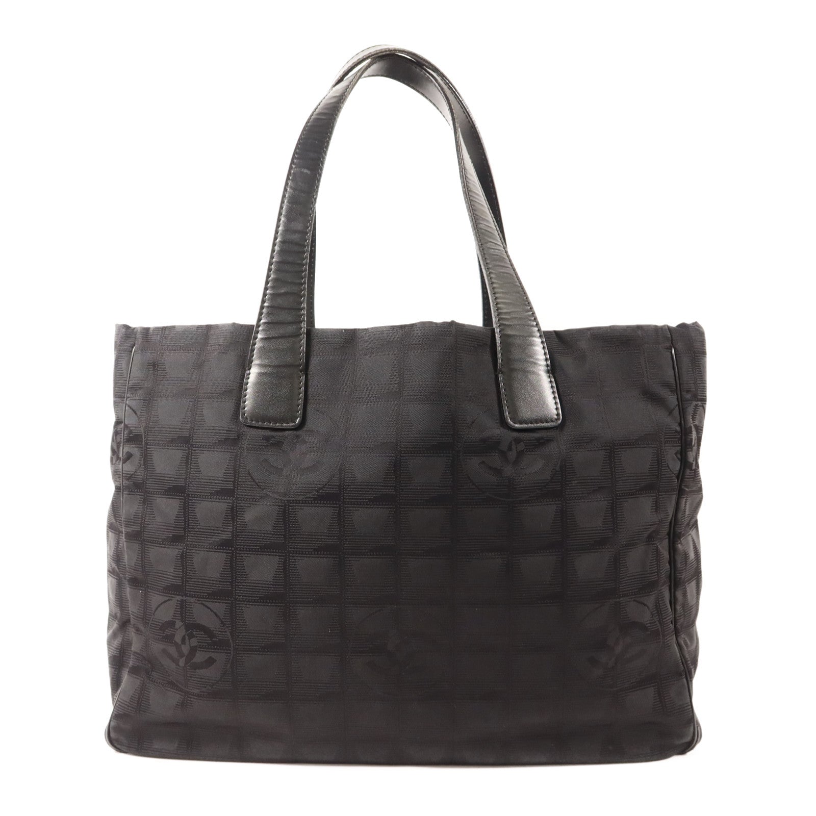 CHANEL 尼龍Travel Line Tote Bag金扣手挽袋