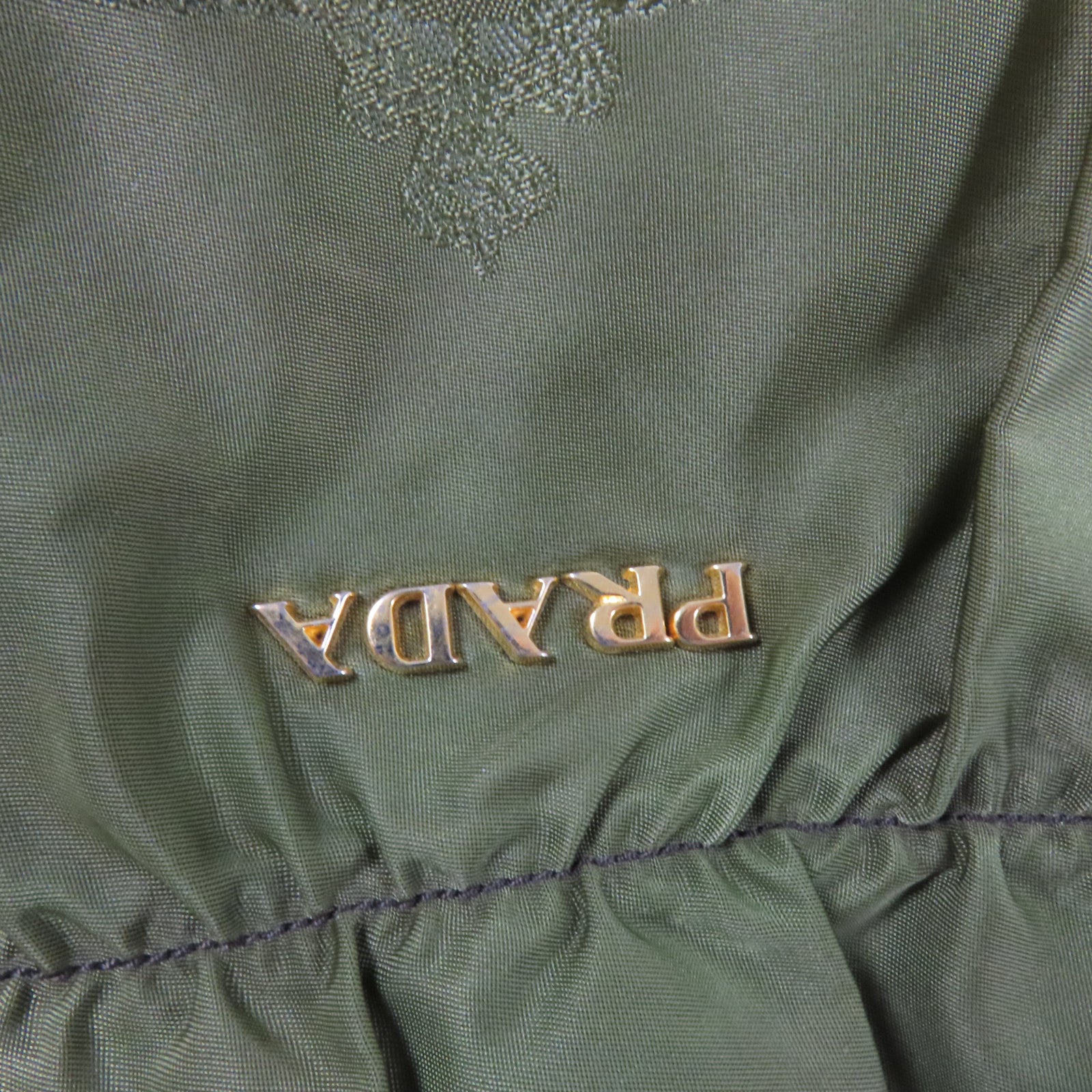 PRADA 尼龍Shoulder Bag金扣肩背袋