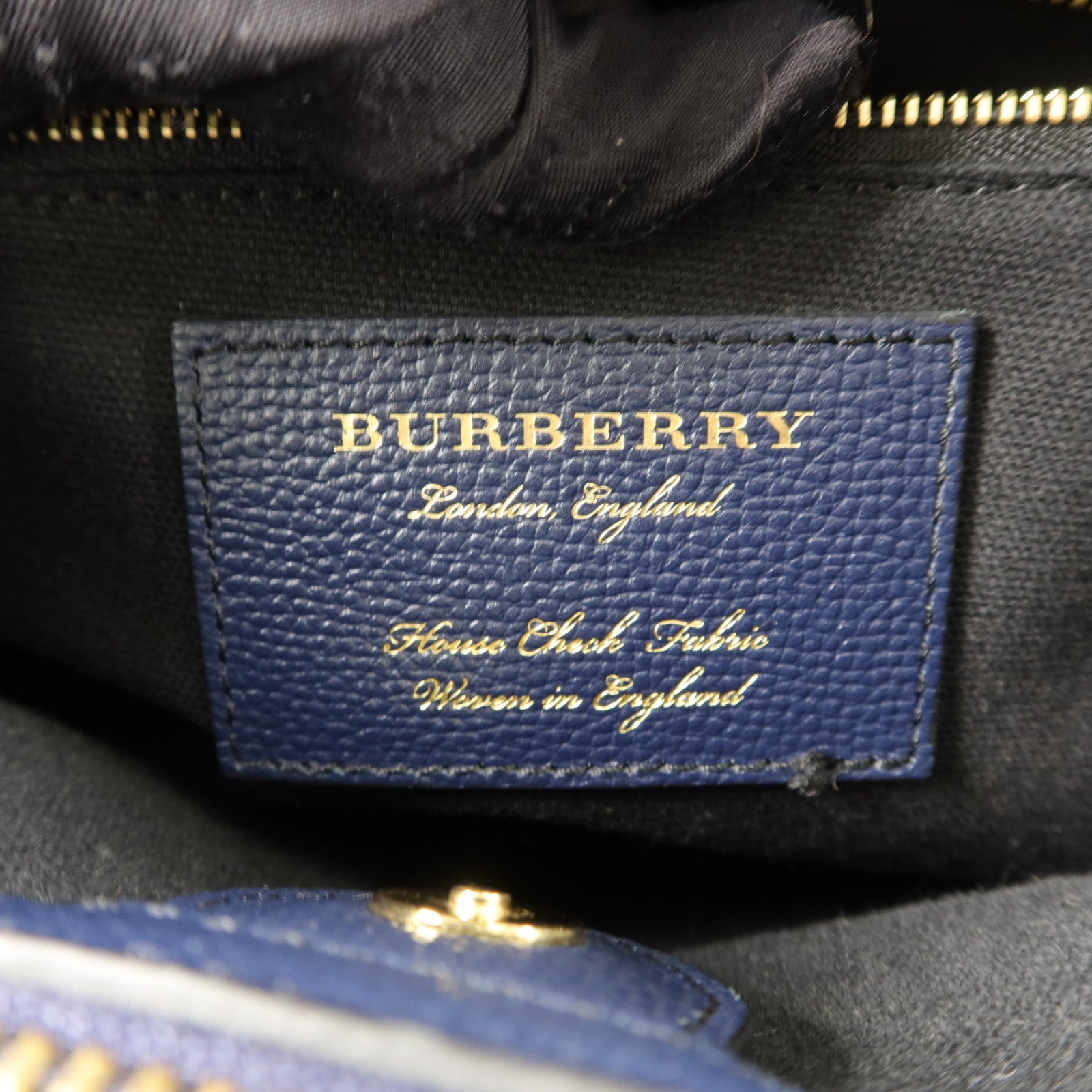 BURBERRY 牛皮皮革The Banner House手挽肩背兩用袋