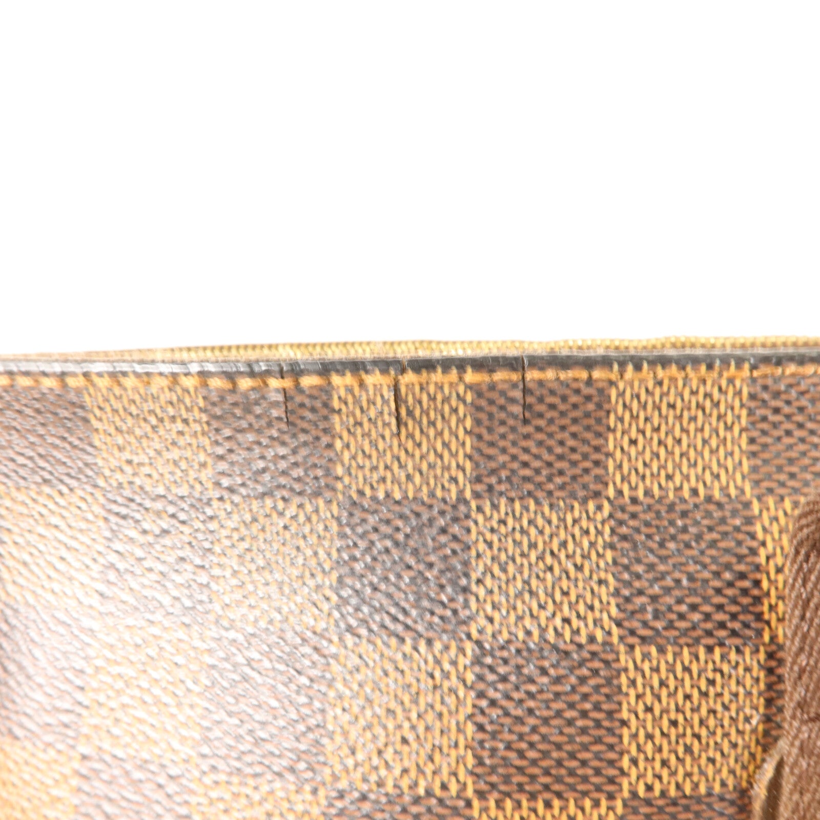 LOUIS VUITTON Damier Beaubourg金扣肩背袋棕色