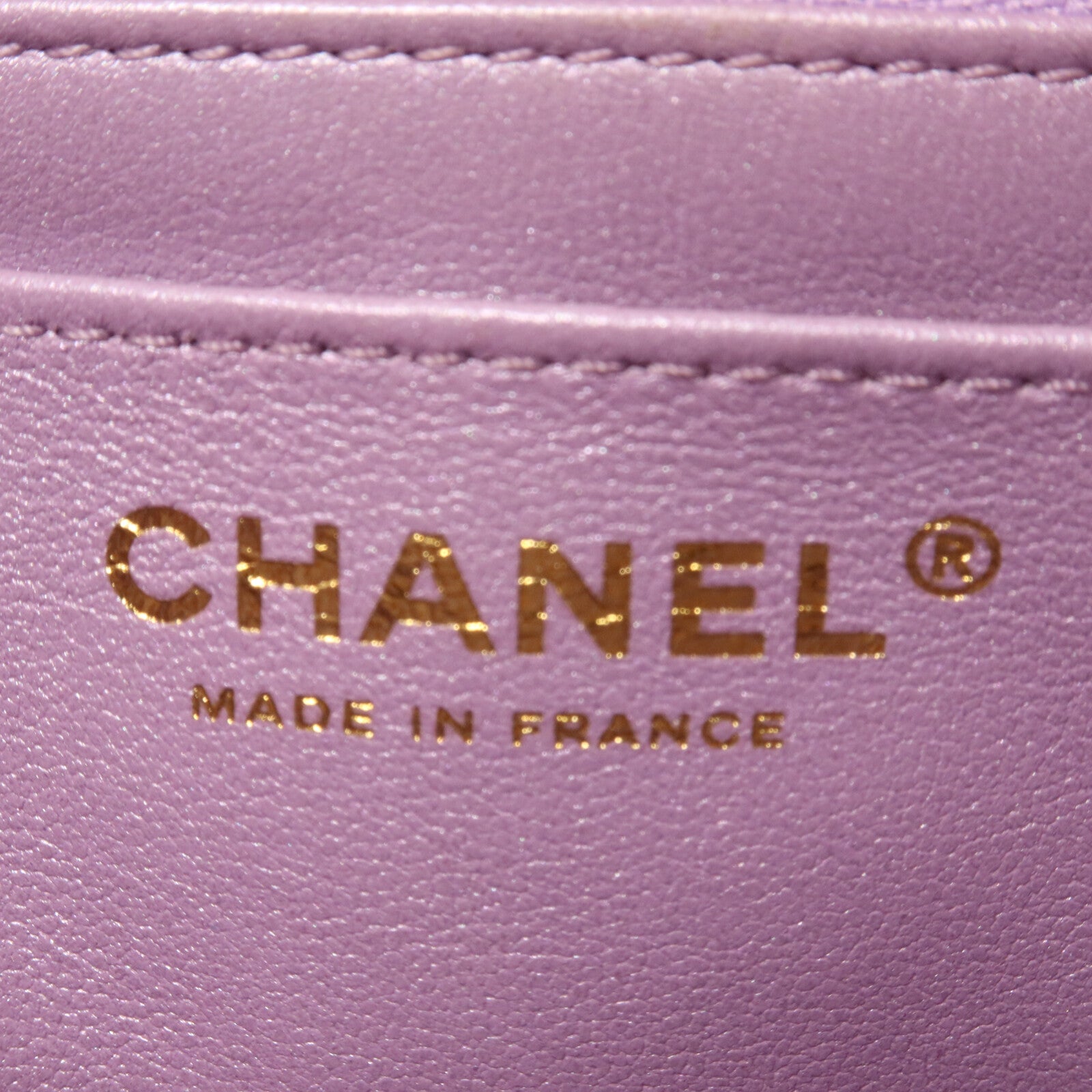 CHANEL 牛皮皮革2.55 Mini鏈帶肩背袋
