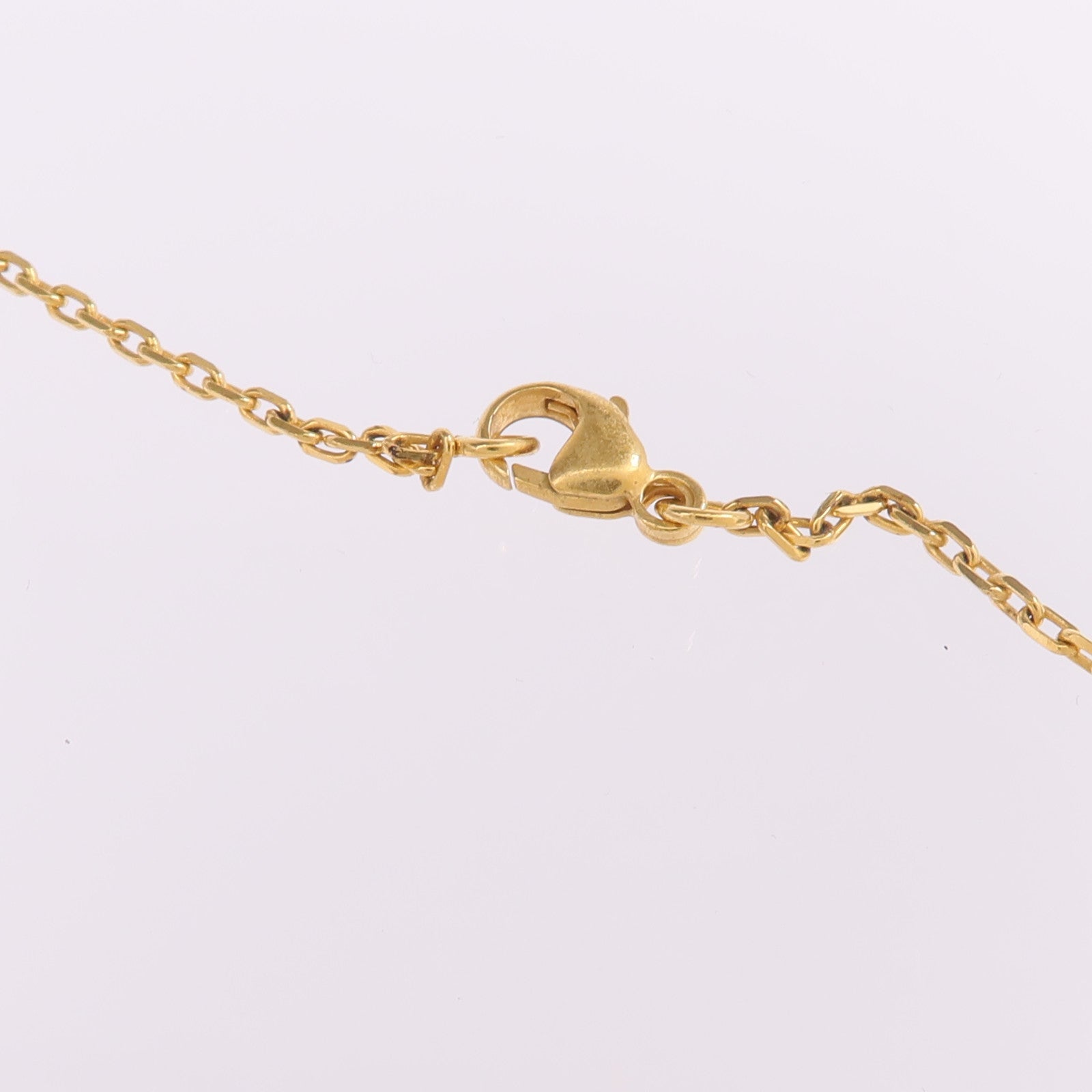 HERMES 金屬/Swift皮革O'Maillon Pendant項鍊