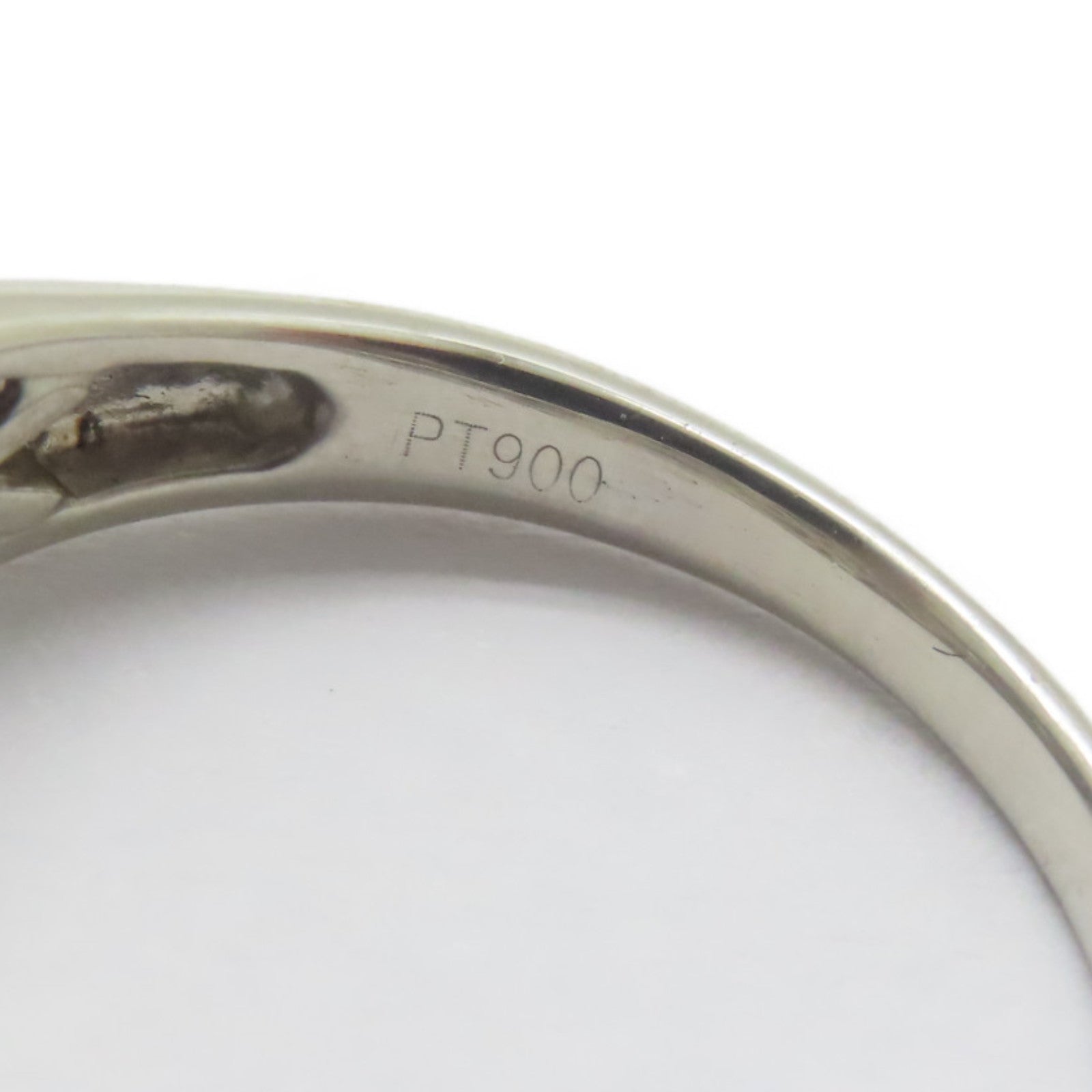 JEWELRY PT900鉑金Diamond Ring 1.00ct鑽石戒指US#7.25
